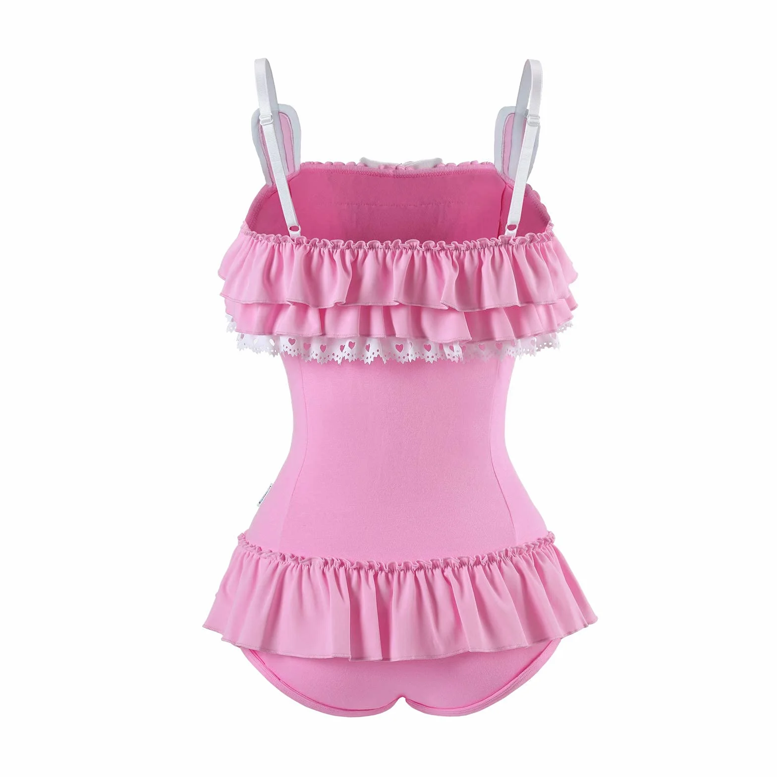 LittleForBig Bawełniany Fancy Kitty/Bunny śpioszki Onesie Piżama teddy lingerie Jednoczęściowa babydoll Bodysuit
