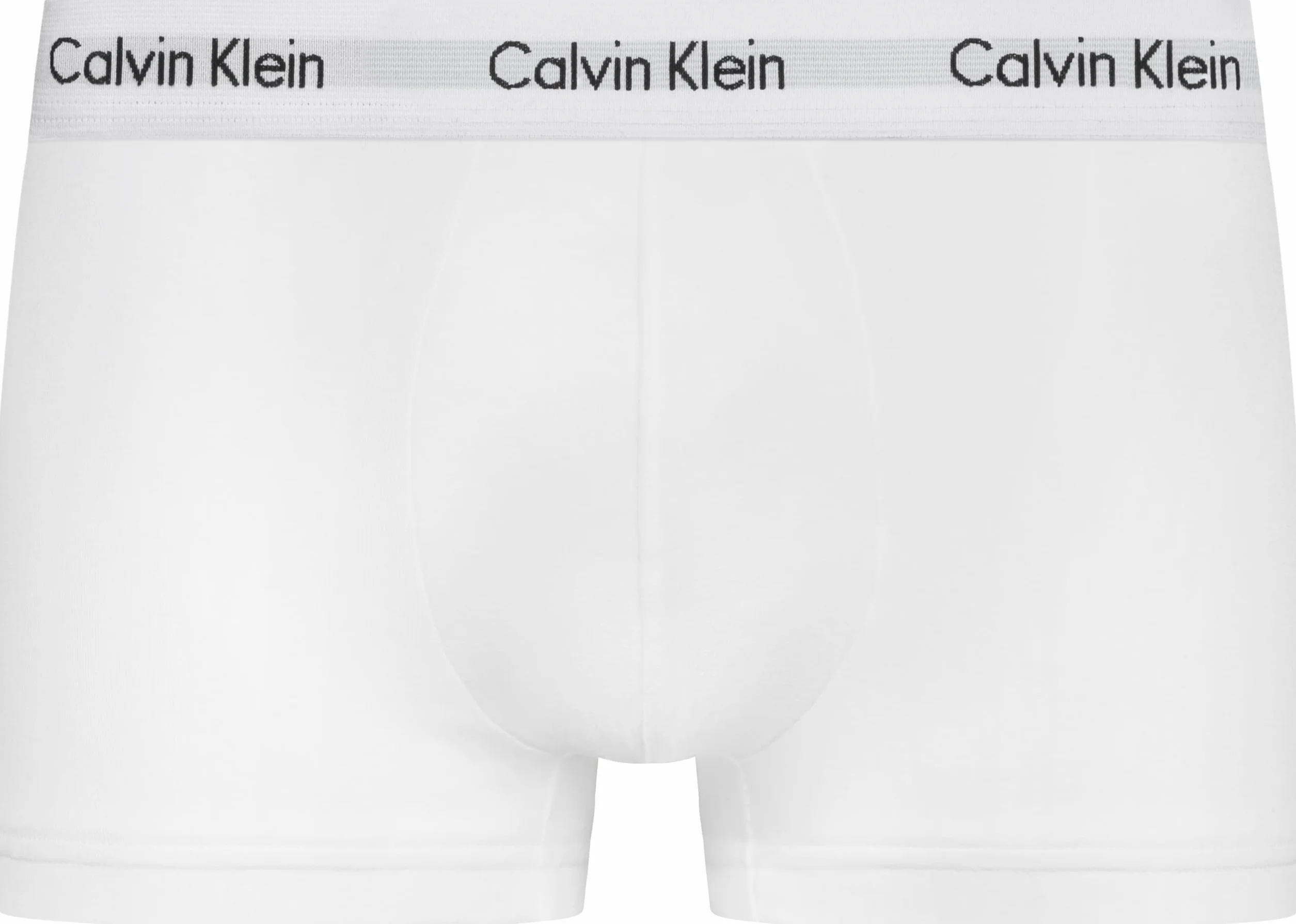 Calvin Klein Low Rise Trunk 3pk Bokserki Mężczyźni , biały , XS