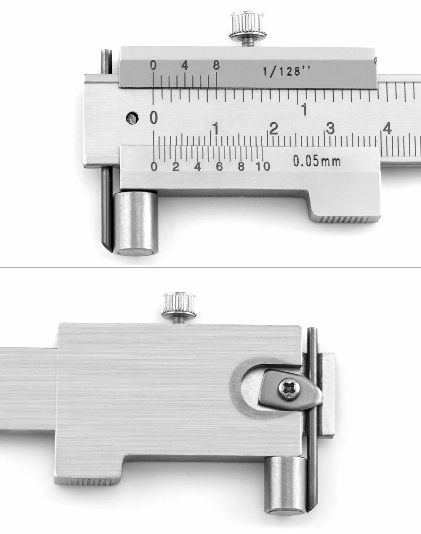 QWORK® Suwmiarka 0-20 cm Narzędzia do znakowania ze stali nierdzewnej