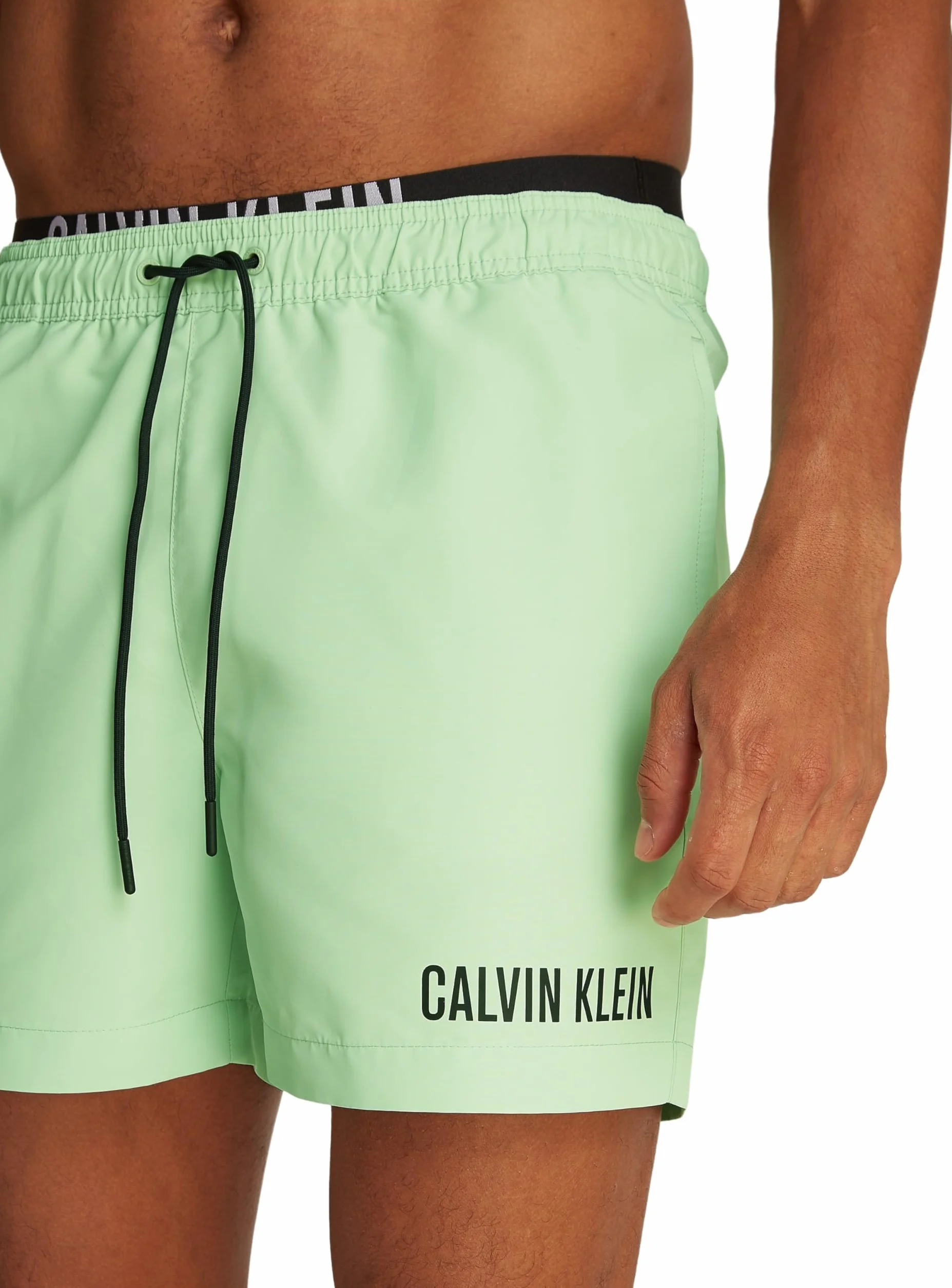 Calvin Klein Męskie średnie podwójne kąpielówki