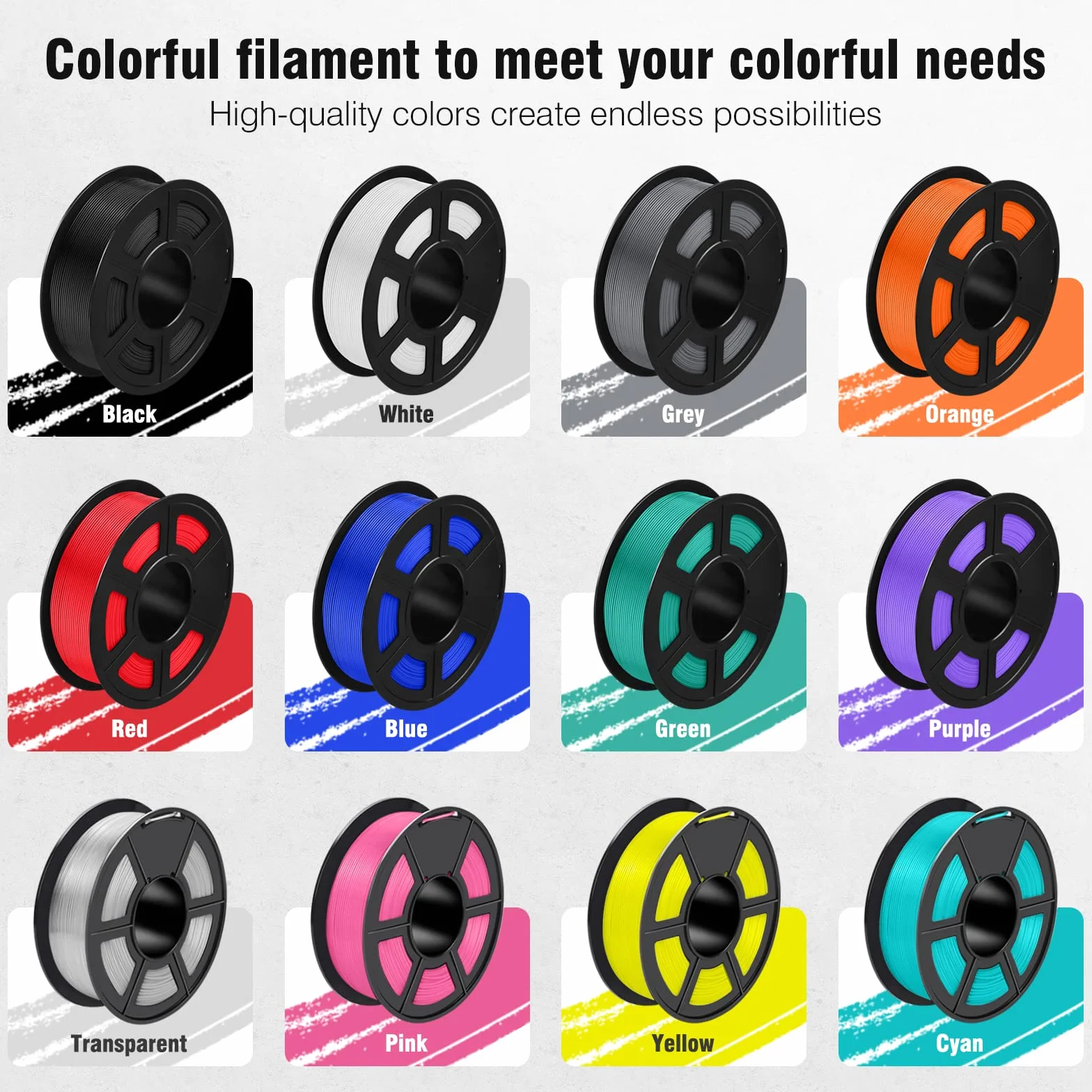 SUNLU ASA Filament 1,75 mm, Odporny na Promieniowanie UV/Deszcz/Ciepło Filament do Drukarek 3D, Wytrzymały Filament 3D, Szpula 1KG ASA Niebieski