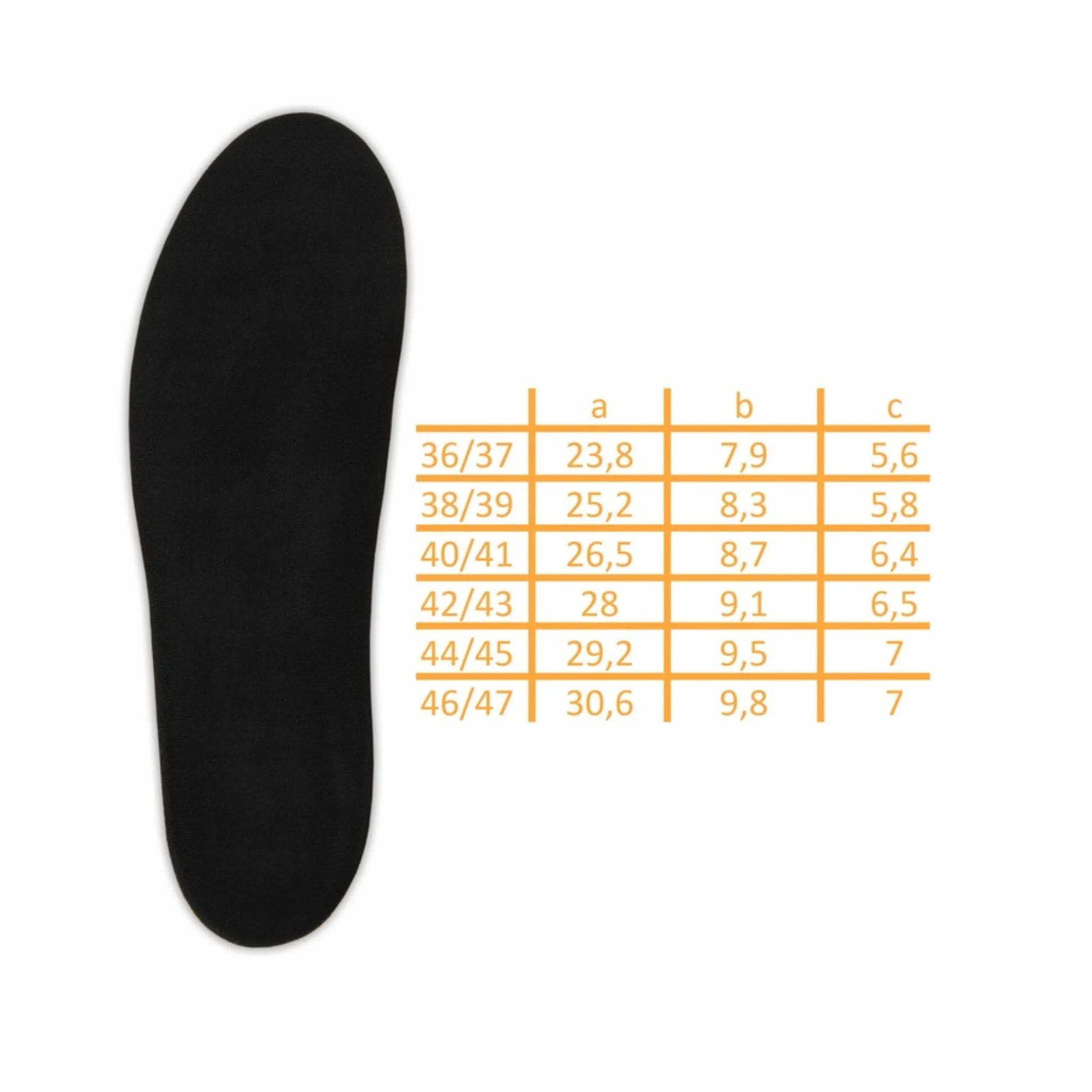 Wkładki Żelowe do Butów Bama Sneaker Gel Footbed - Wkładki do Butów Zapewniające Wygodę i Wsparcie dla Dorosłych do Butów Sportowych i Trampek 1 Para - 42/43 EUR