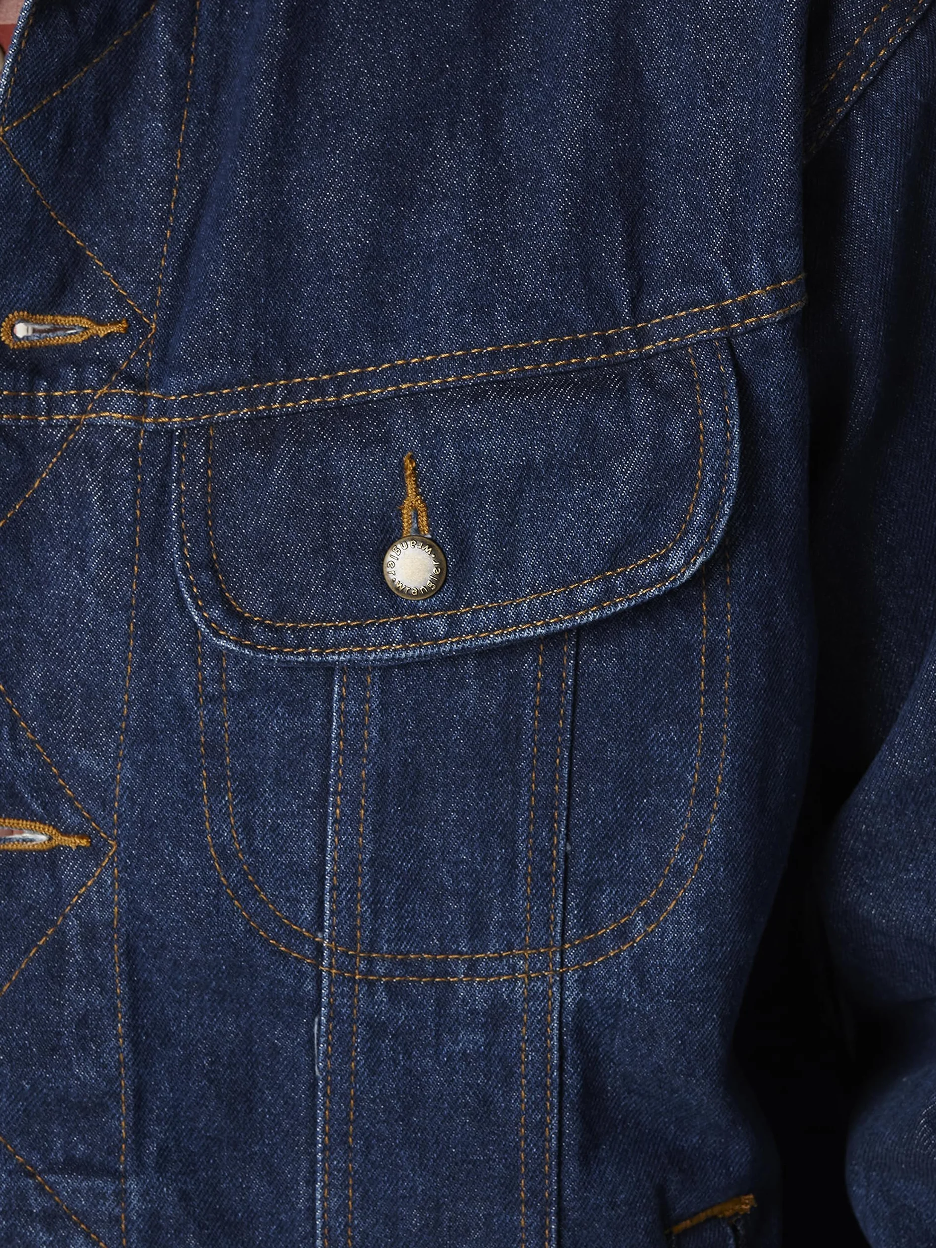 Wrangler Mężczyźni Kurtka Rugged Wear Niebieski L