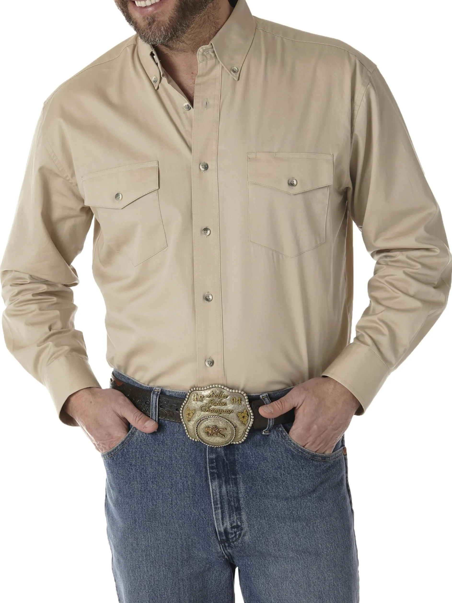 Wrangler Koszula Mężczyźni Big & Tall Painted Desert Long Sleeve Button Shirt