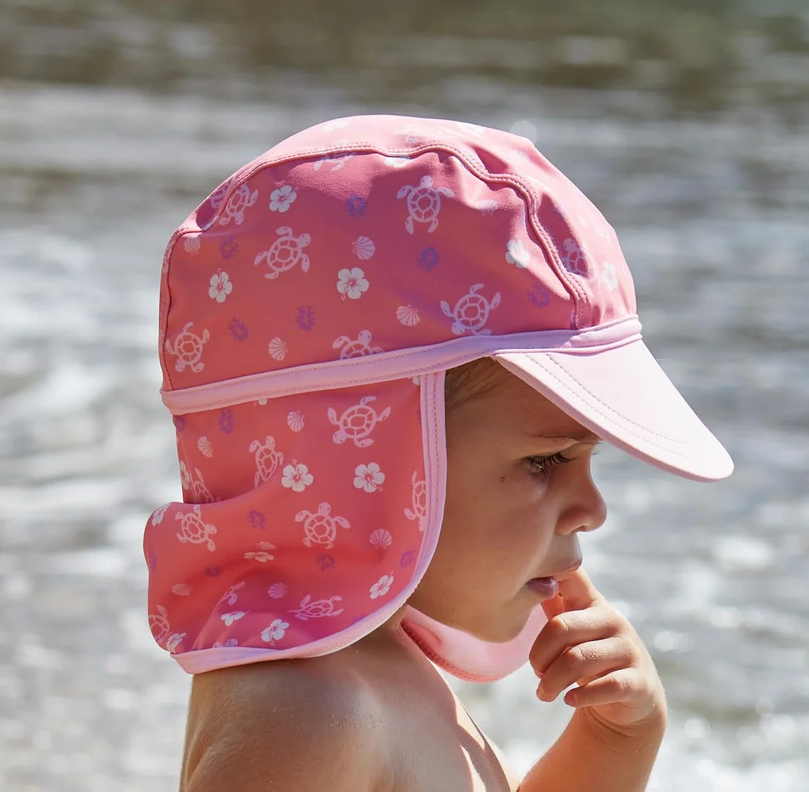Playshoes Czapka chroniąca przed promieniowaniem UV, Hawaii, 49