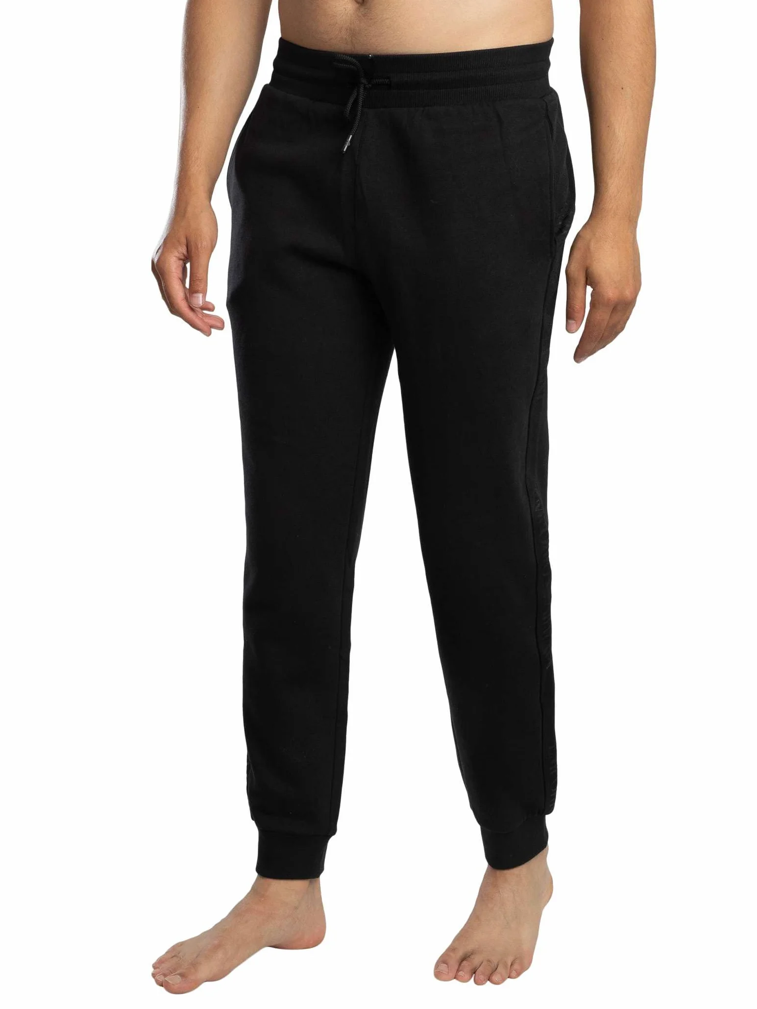 Emporio Armani męski dres basic frotte czarny rozmiar M