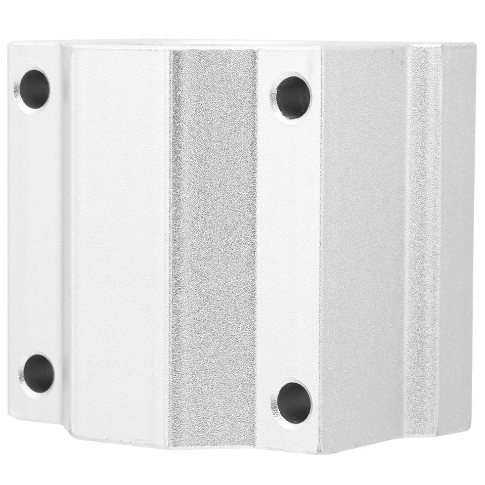 25mm Liniowy Blok Przesuwny i Suwak Liniowy z Liniowym Łożyskiem Kulkowym Aluminium CNC z Anodizacją Powierzchniową
