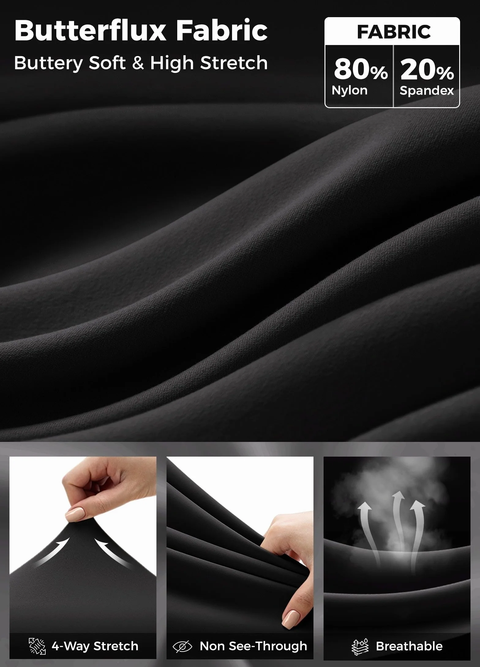 WILLIT Damskie rozkloszowane legginsy z wysoką talią, spodnie do jogi z kieszeniami, rozkloszowane legginsy, nieprzejrzyste spodnie sportowe Bootcut 79 cm/84 cm
