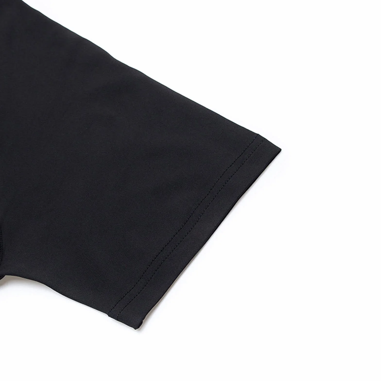 Męskie Koszulki Kompresyjne, Męskie Koszulki Kompresyjne Cool Dry z Krótkim Rękawem T-shirty Sportowe Topy Koszulka Sportowa do ćwiczeń (L)