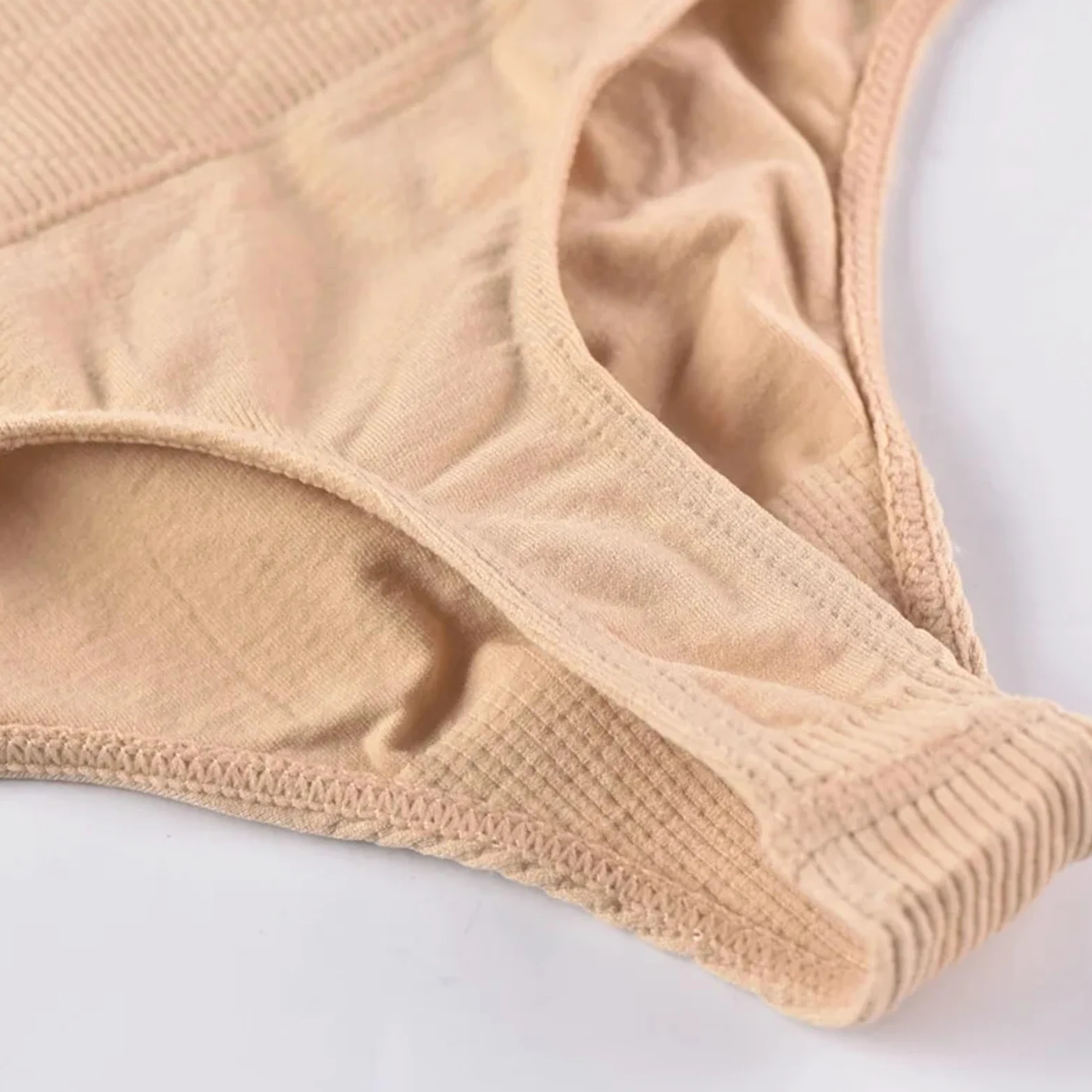 LYGBAOFUL Damskie majtki wyszczuplają o wysokiej talii Bezszwowe stringi Butt Lifter Shapewear Lady Bielizna kontrolująca brzuch