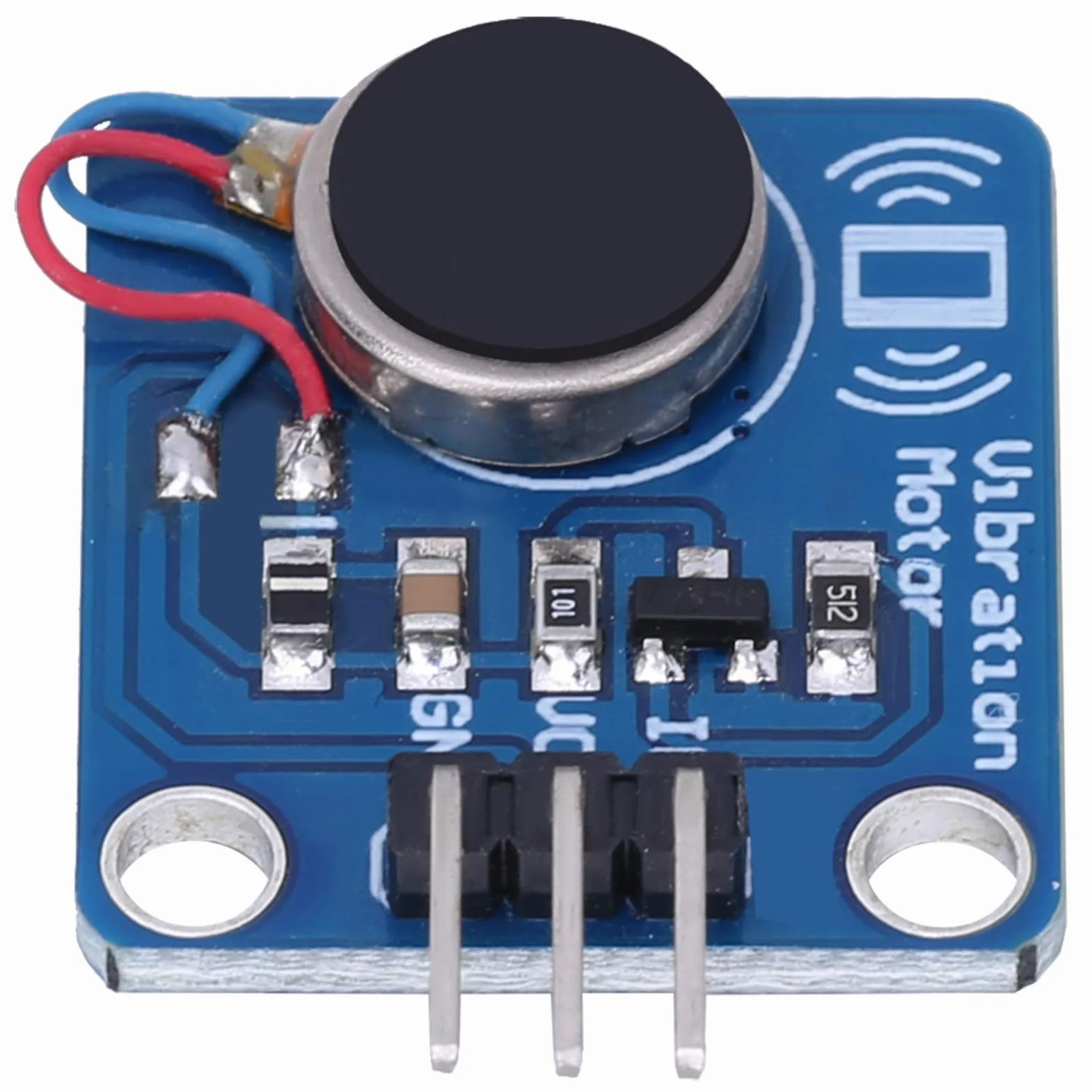 3 szt. Moduł silnika wibracyjnego DC 5V 9000RPM, Silnik drgający do DIY, Kompatybilny z i, Idealny do projektów elektronicznych i modeli robotów