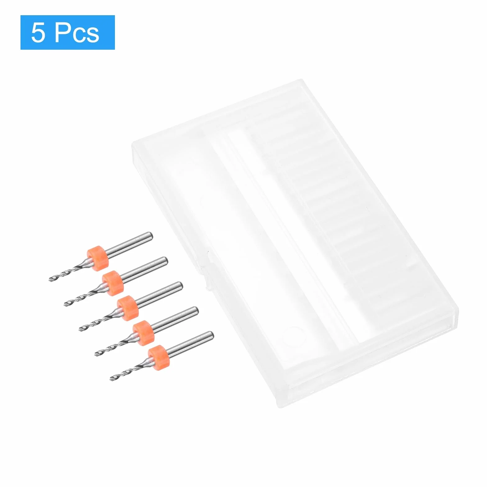 QUARKZMAN Wiertła PCB 1,65 mm węglik wolframu narzędzie tokarskie biżuteria CNC grawerunek płytka drukowana mikrowiertło 1/8 cala trzpień 5 sztuk