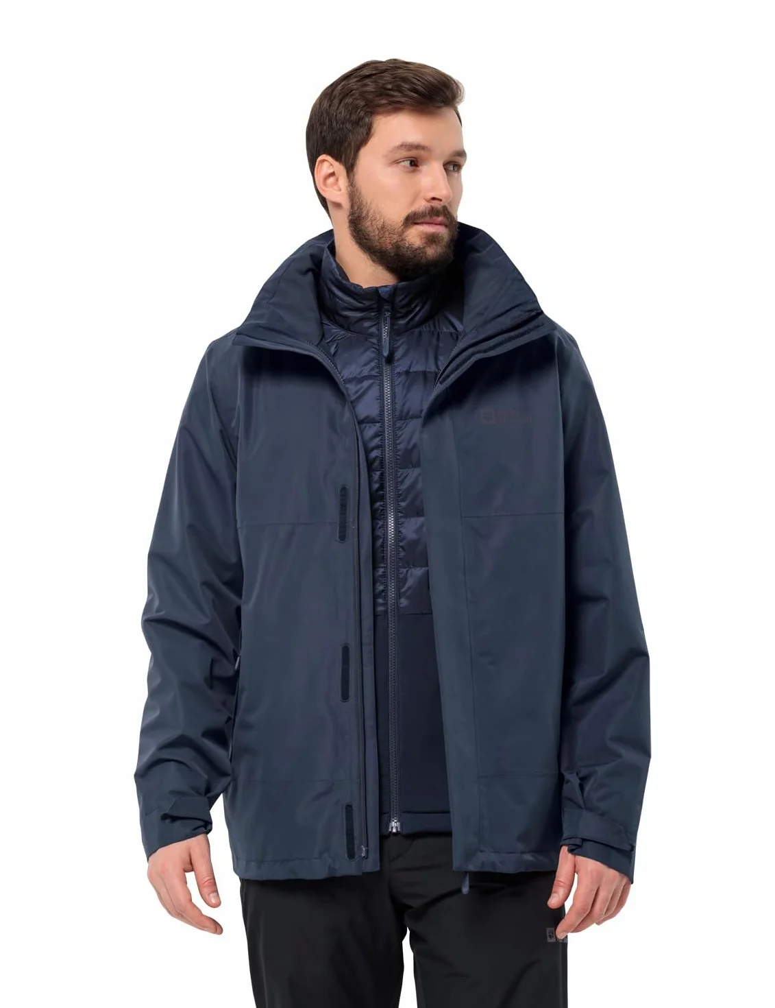 Jack Wolfskin Kurtka Mężczyźni Luntal 3 W 1 Jkt M