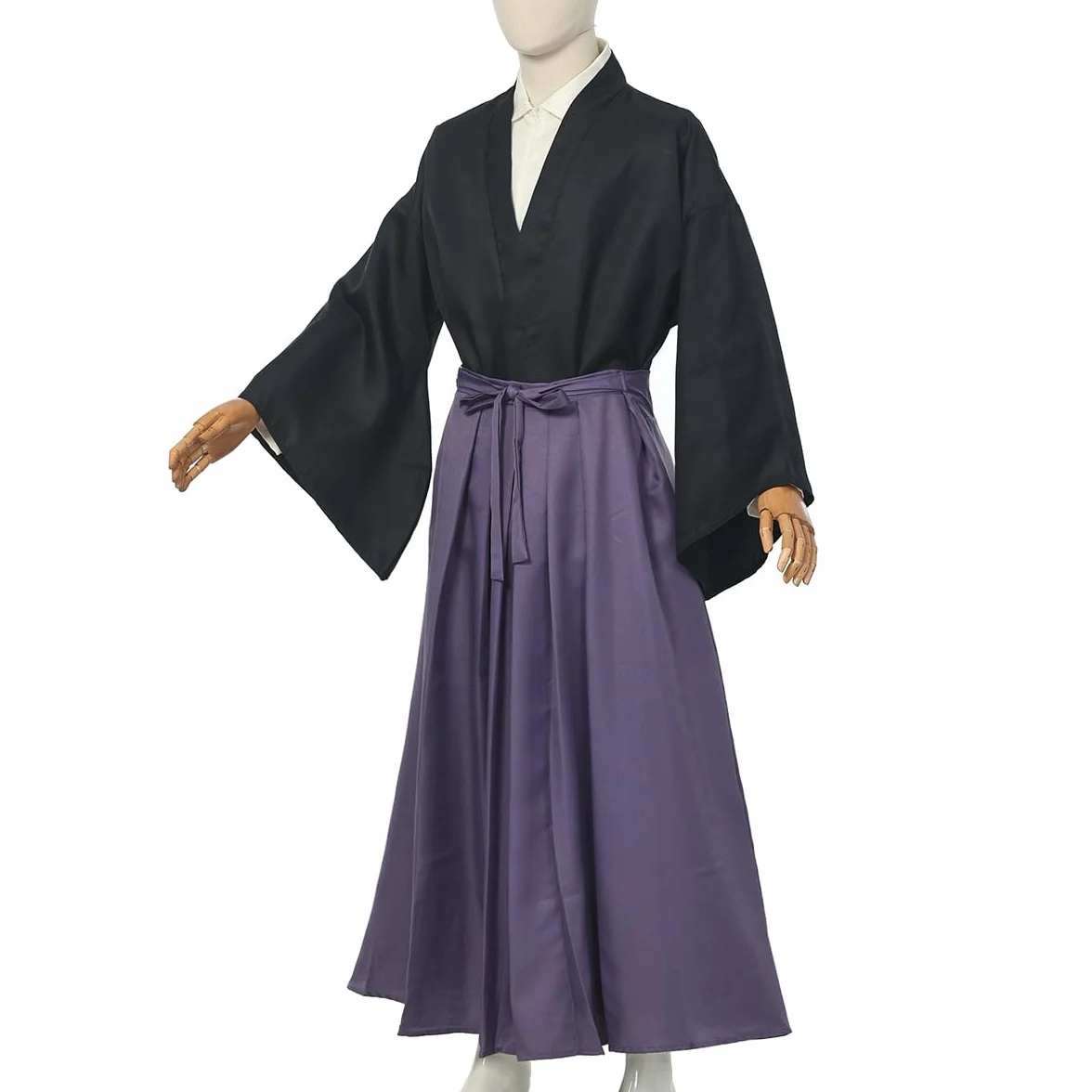BPURB Japońskie tradycyjne kimono Yukata samuraj sztuki walki Hakama mundur judo Aikido Kendo szlafrok anime kostium cosplay