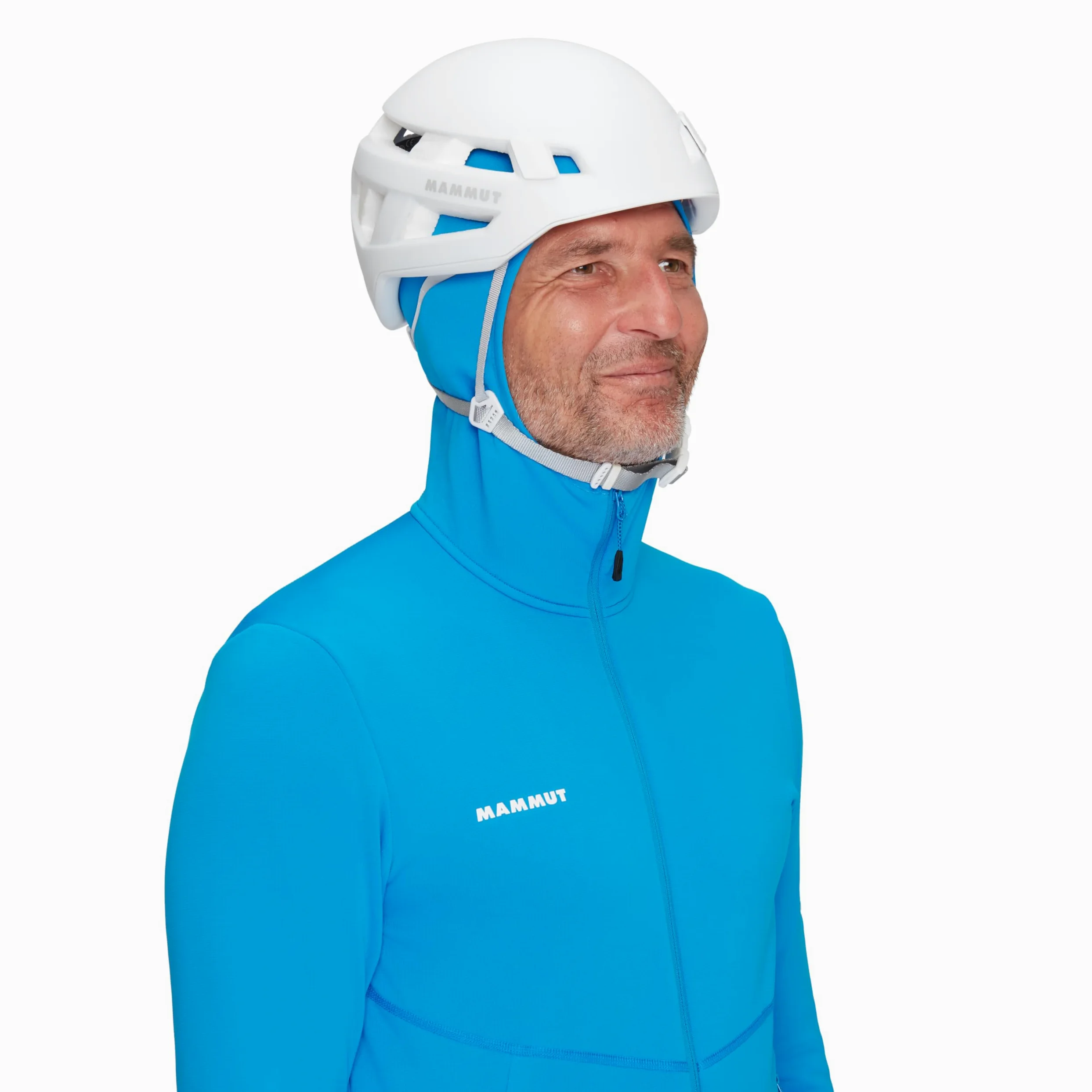 Mammut Aconcagua Light ML Hooded Jacket Men – Męska Bluza z Kapturem | Lekka i Polarowa | Glacier Blue, Rozmiar XL