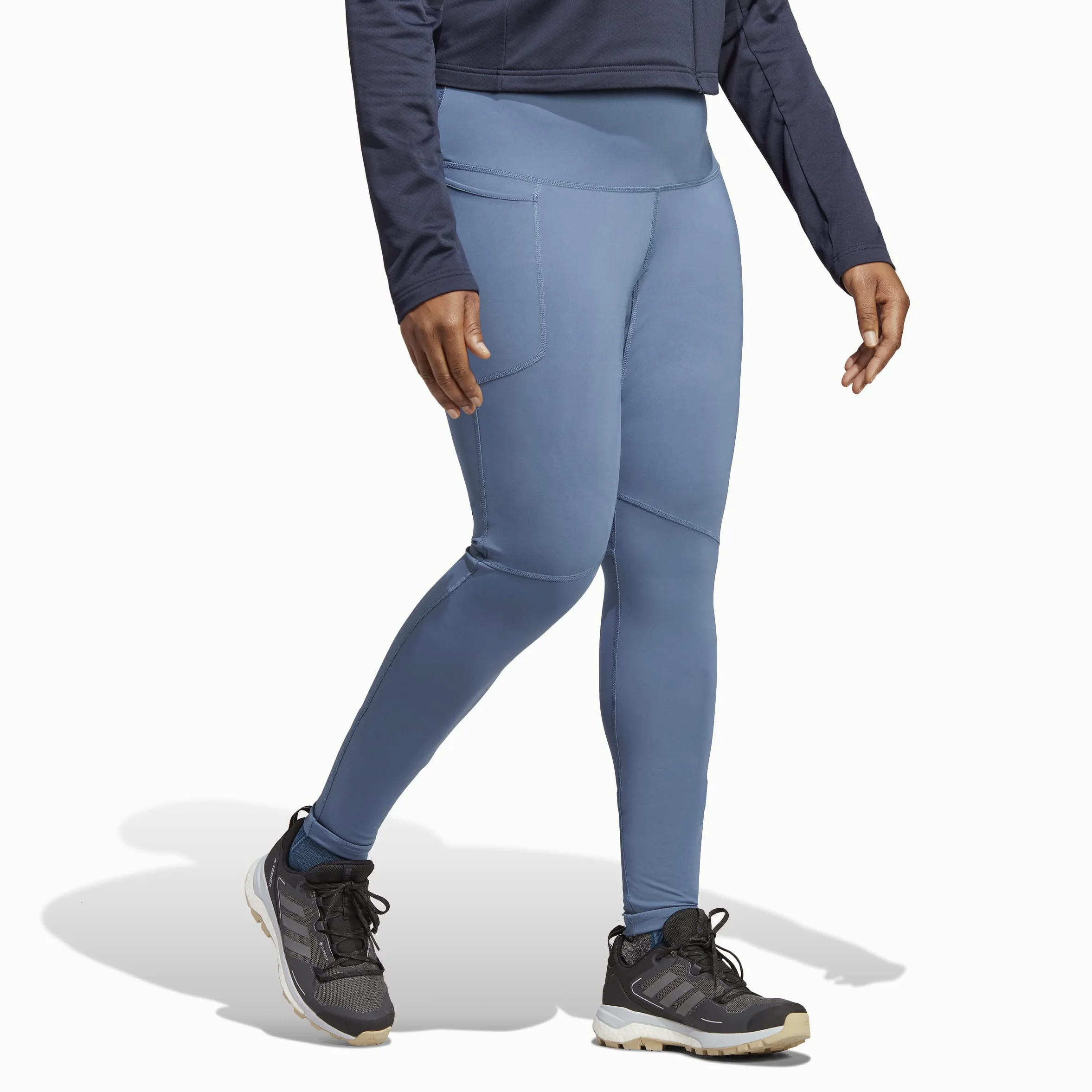 adidas W Mt Tights Pl - Rajstopy Kobiety