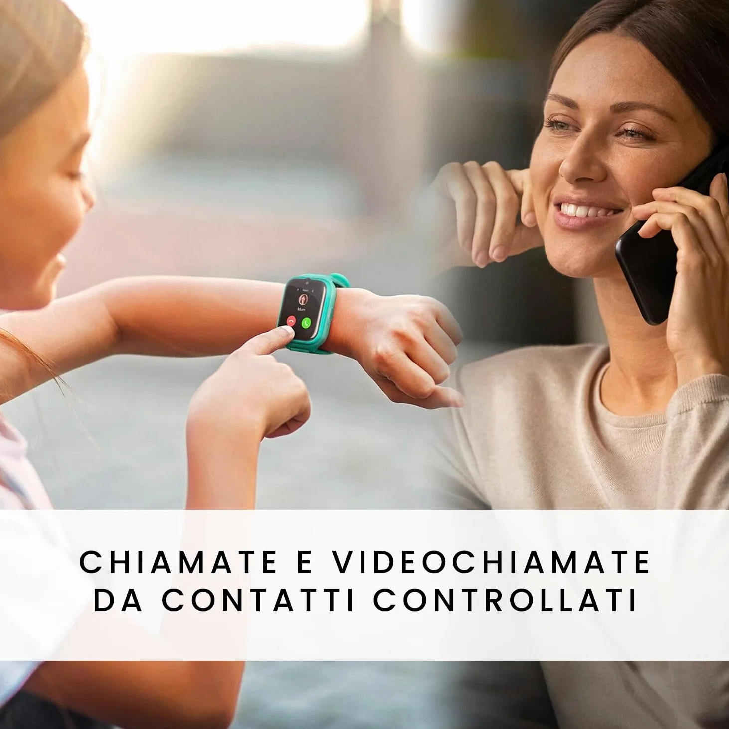 SPC Smartee 4G Kids Smart Watch dla dzieci, GPS, rozmowy wideo i rozmowy wideo, czat rodzinny, tryb szkolny, przycisk SOS, IP68 i zarządzanie smartwatchem w darmowej aplikacji Smart Clan