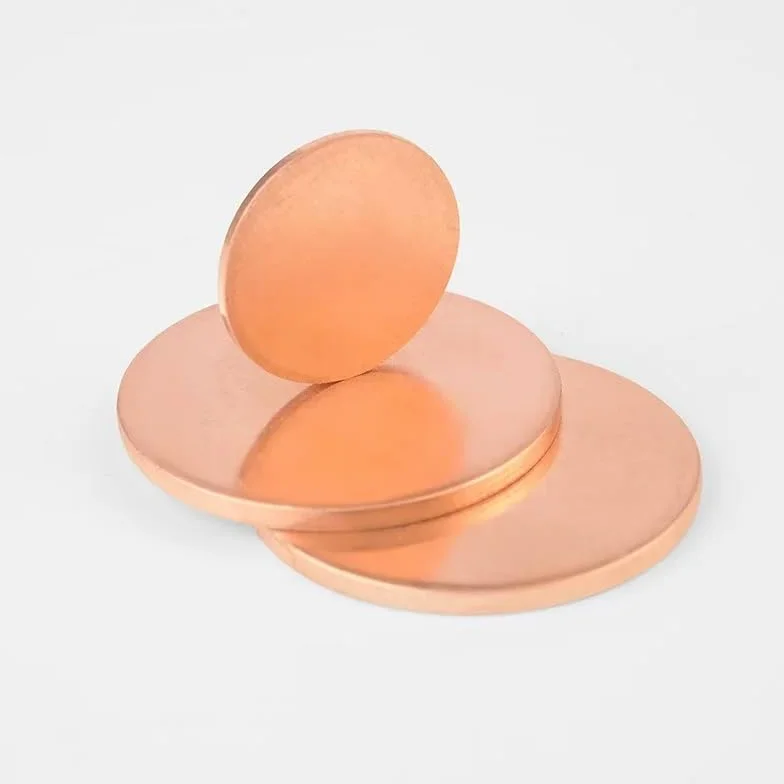 Premium Pure Copper Metal Discs - Czyste okrągłe dyski do rękodzieła - grubość 1-6 mm, średnica 10-300 mm(1 3mm x 60mm)