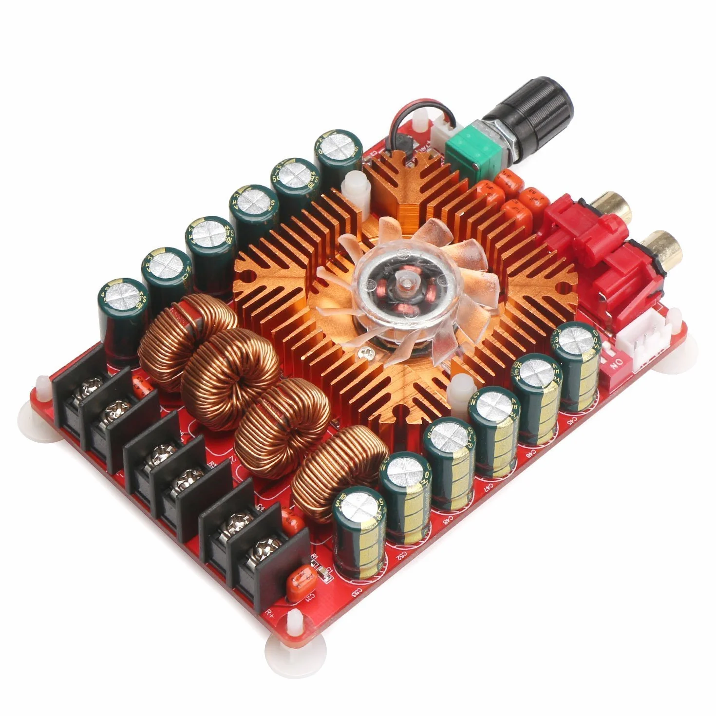 DollaTek TDA7498E 2 x 160 W dwukana?owa p?yta wzmacniacza audio, obs?uga trybu BTL 1 x 220 W, jednokana?owy, cyfrowy modu? wzmacniacza mocy stereo DC 24 V do samochodu, pojazdu, g?o?nika