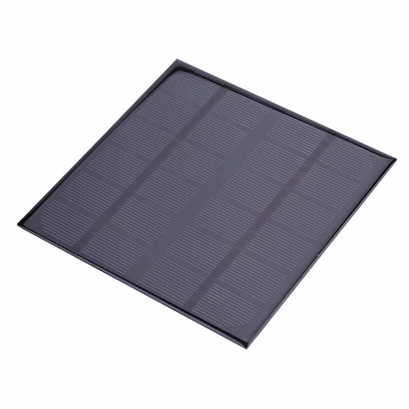 CHICIRIS Panel słoneczny, wyjście DC 3 W, 6 V, wysokowydajny moduł solarny 5,7 x 15,7 cala, do lampy kempingowej, latarni ulicznej