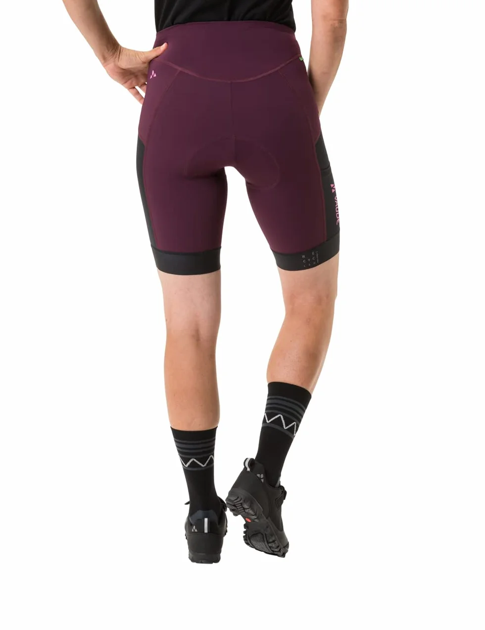 VAUDE Kuro Legginsy Damskie Spodnie