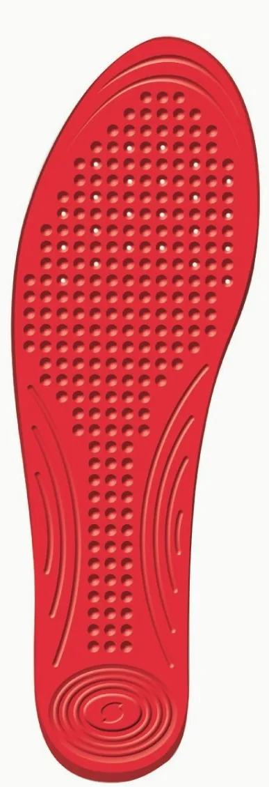 Sorbothane Wkładki Full Strike, lekkie, amortyzujące wstrząsy i elastyczne wkładki dla idealnego komfortu i wydajności, odpowiednie do wszystkich butów sportowych, zapobiegają urazom, bólowi kolan i szynom goleni