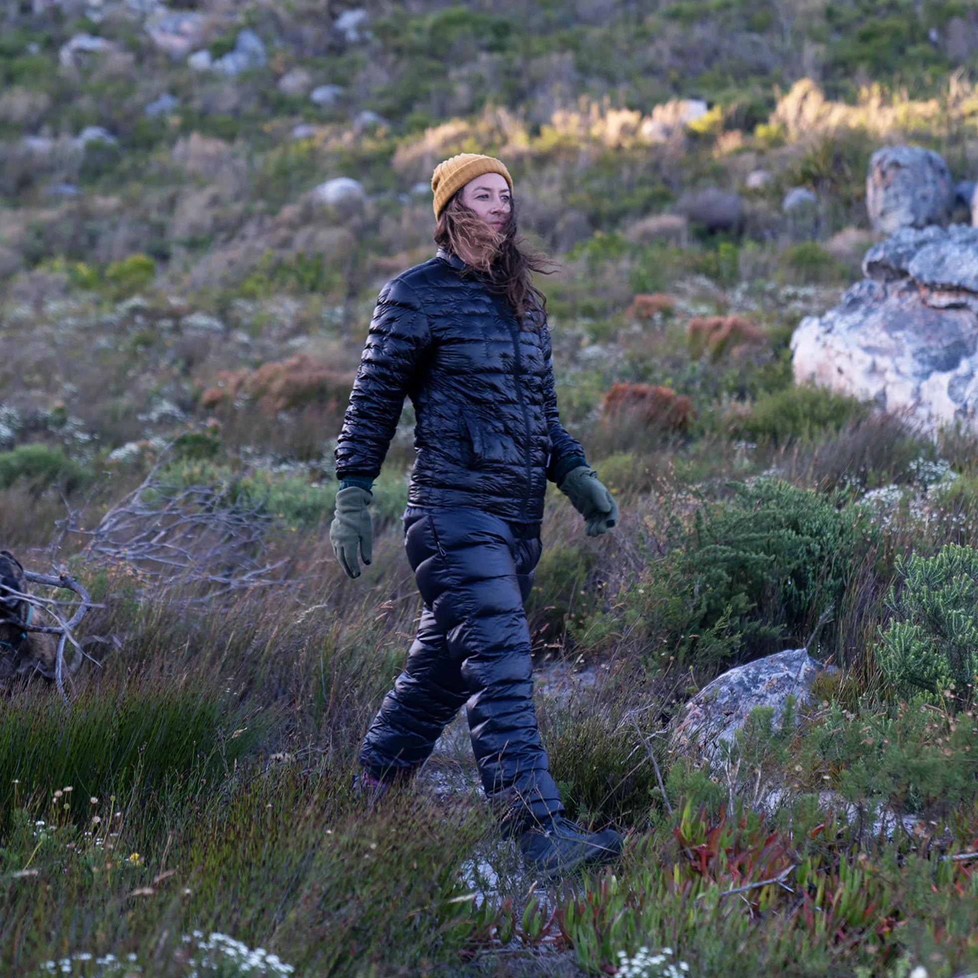 Naturehike Spodnie Zimowe Męskie Ciepłe Ultralekkie Damskie Spodnie śniegowe z Bocznymi Kieszeniami Outdoor/Camping Wodoodporne Spodnie Puchowe z Kaczki
