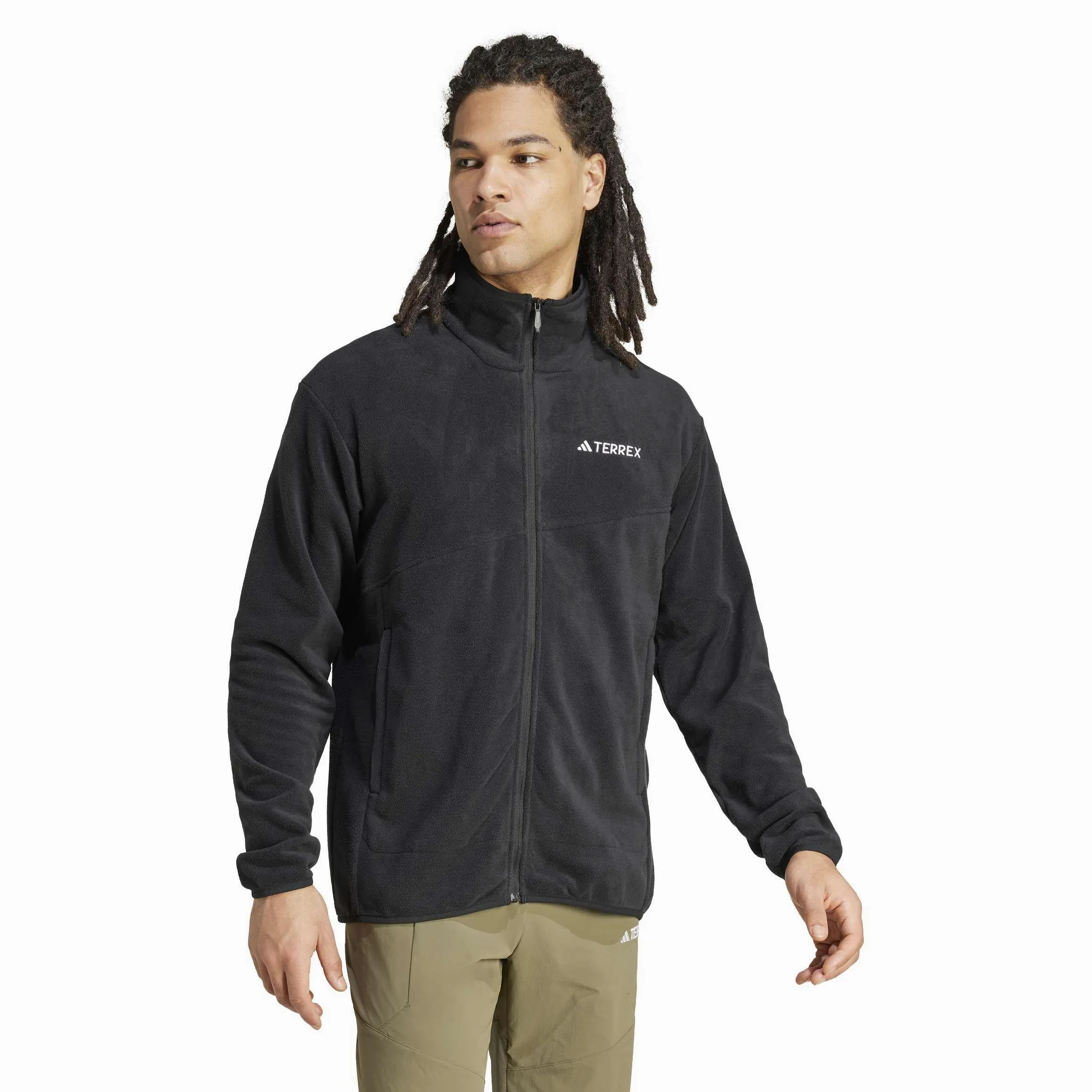 adidas kurtka wierzchnia Mężczyźni Terrex Multi Full-zip Fleece Hiking Jacket