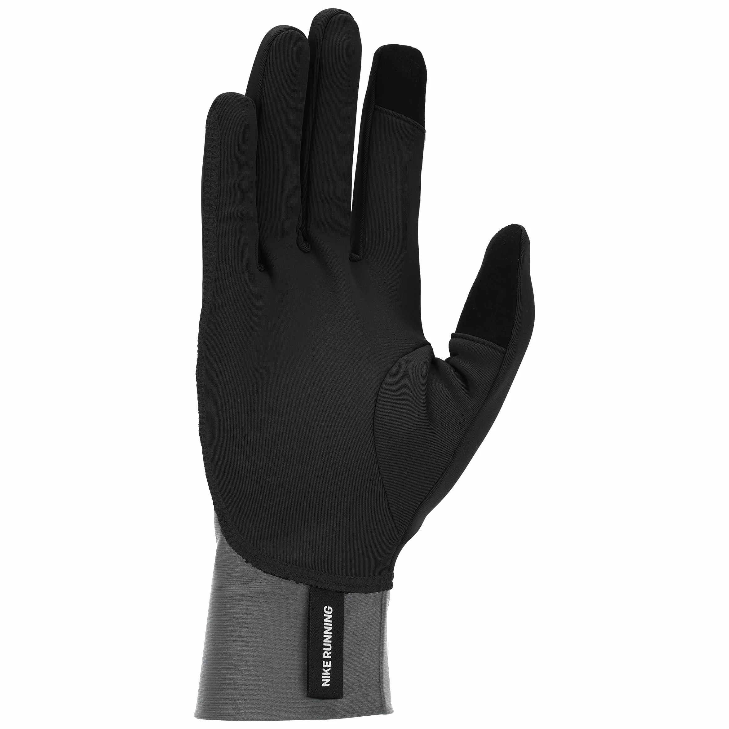 Nike Mężczyźni Pacer Midweight RG Rękawice biegowe Black/Smoke Grey/Silver L
