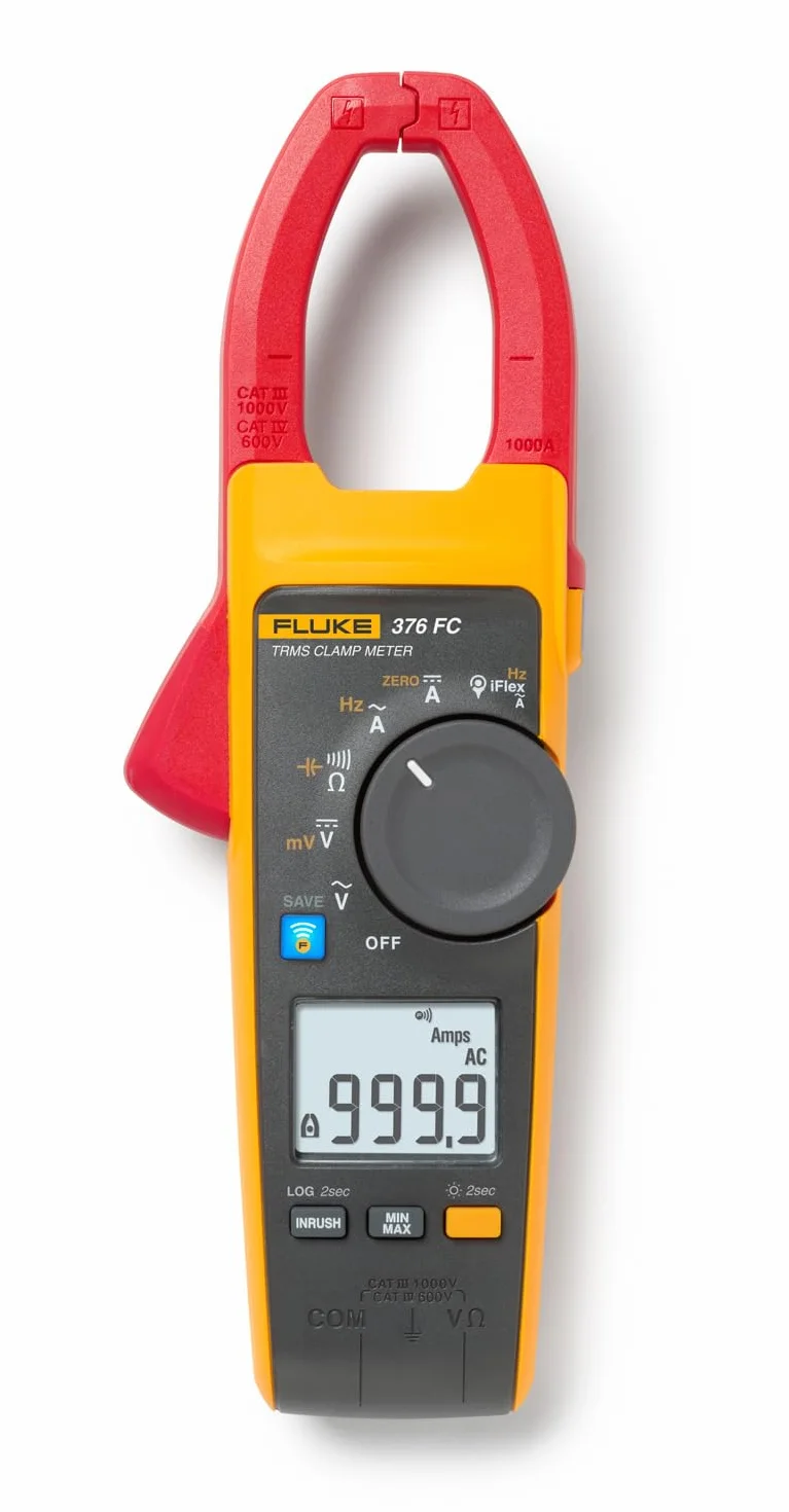 Fluke -376 FC 1000A AC/DC TRMS bezprzewodowy zacisk W/iFlex 4695861