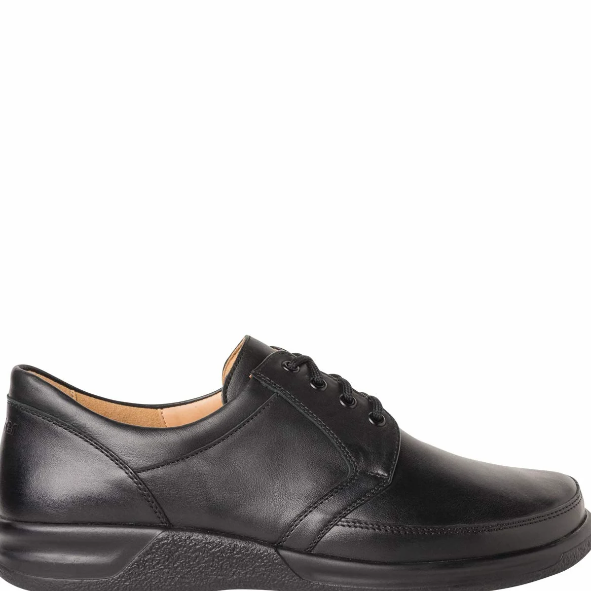 Ganter SENSITIV Kurt, szerokość K 3-256701-01000 półbuty męskie, czarny, 44.5 EU X-Weit