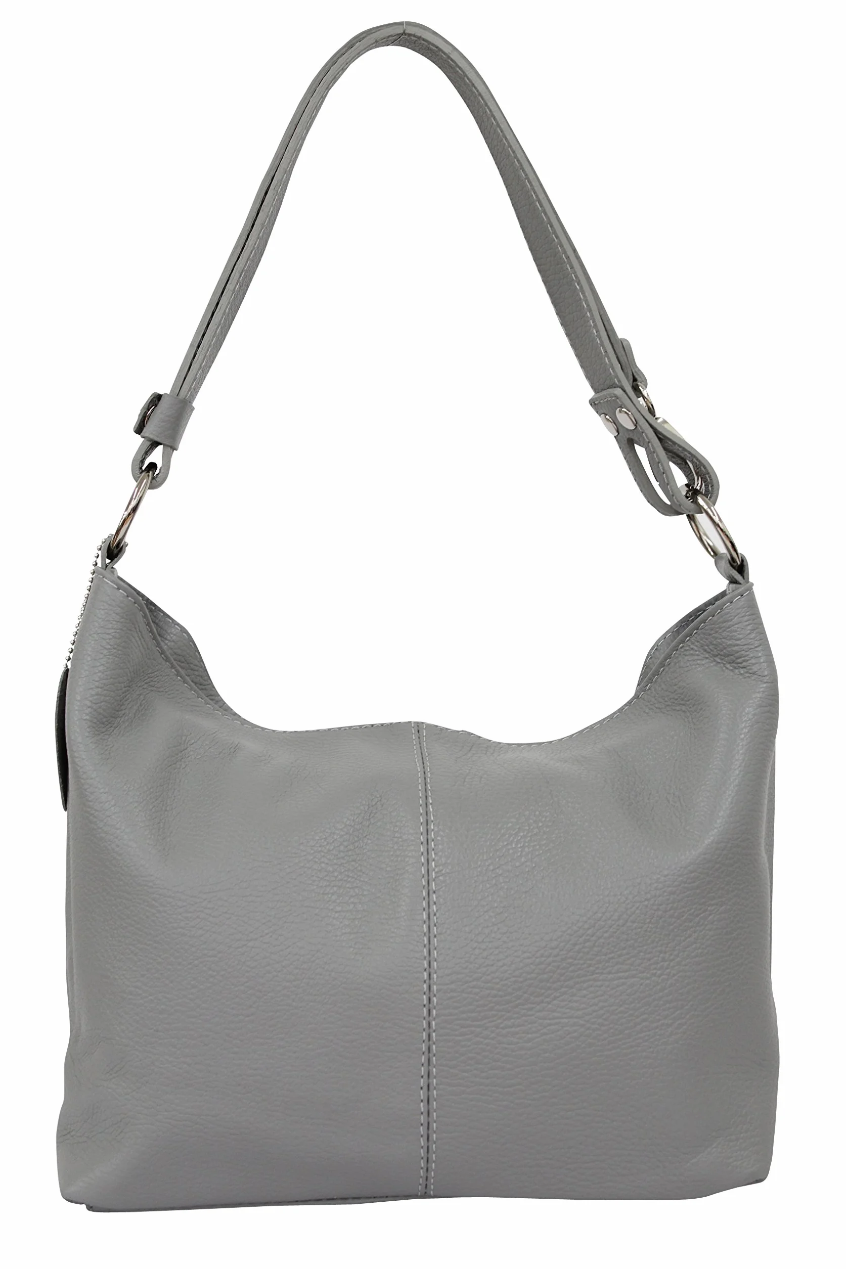 AMBRA skórzana torebka na ramię Hobo bag GL005