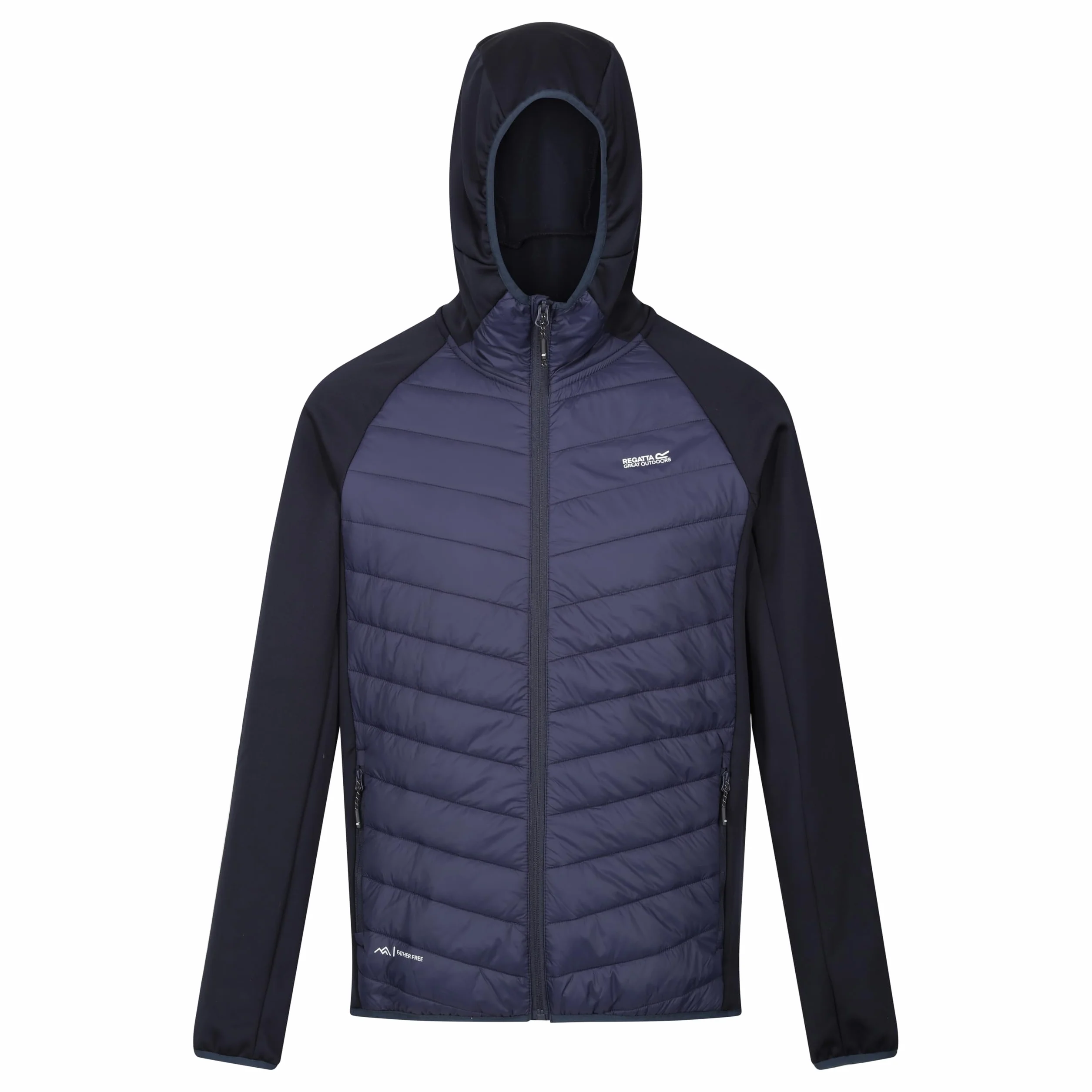 Regatta Wyściełany płaszcz Mężczyźni Wyściełana kurtka z kapturem Soft Shell (1 w zestawie)