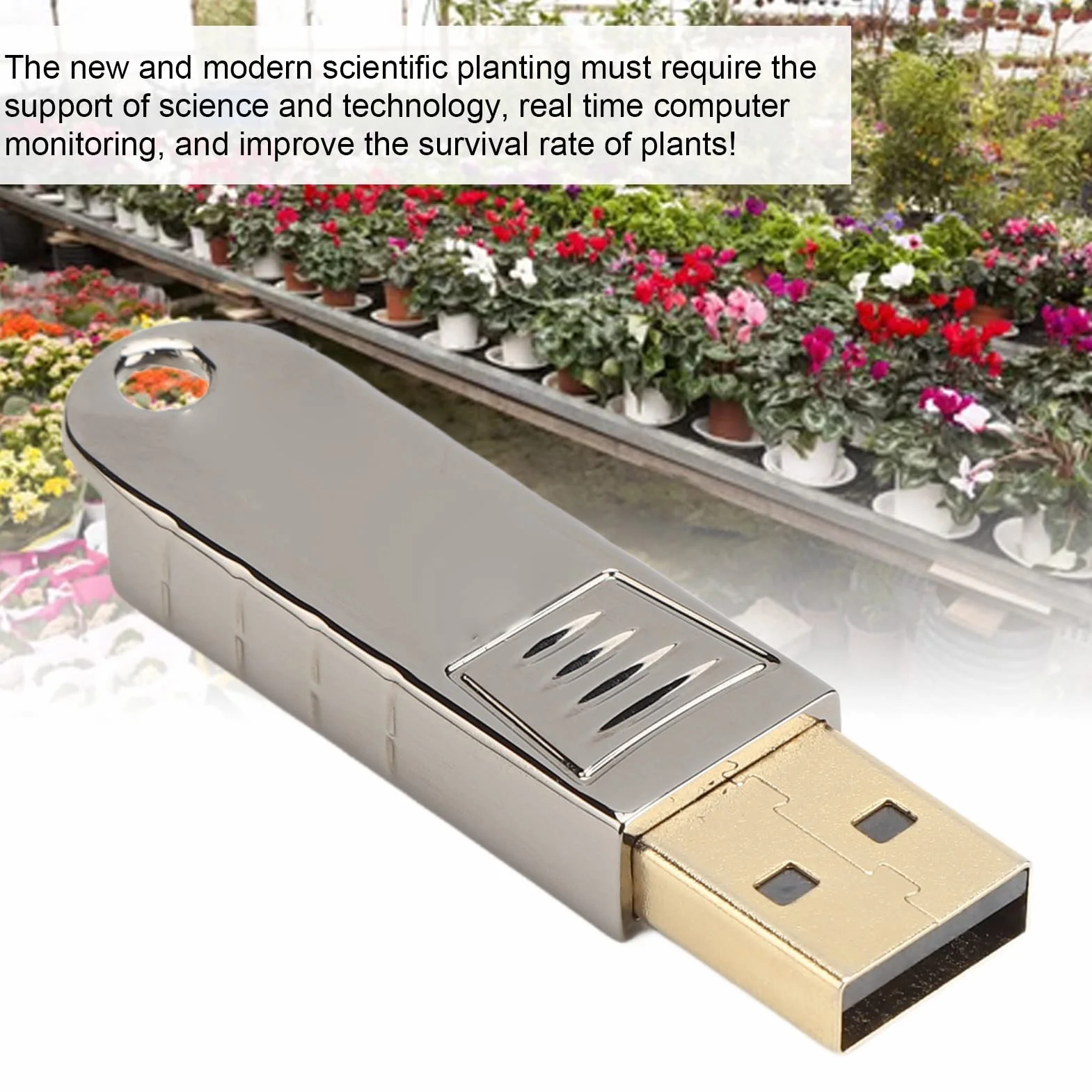 Termometr USB, Wodoodporny Rejestrator Temperatury z Czujnikiem Temperatury Alarm Górnego Dolnego Limitu Temperatury do Laptopa PC -67~257℉