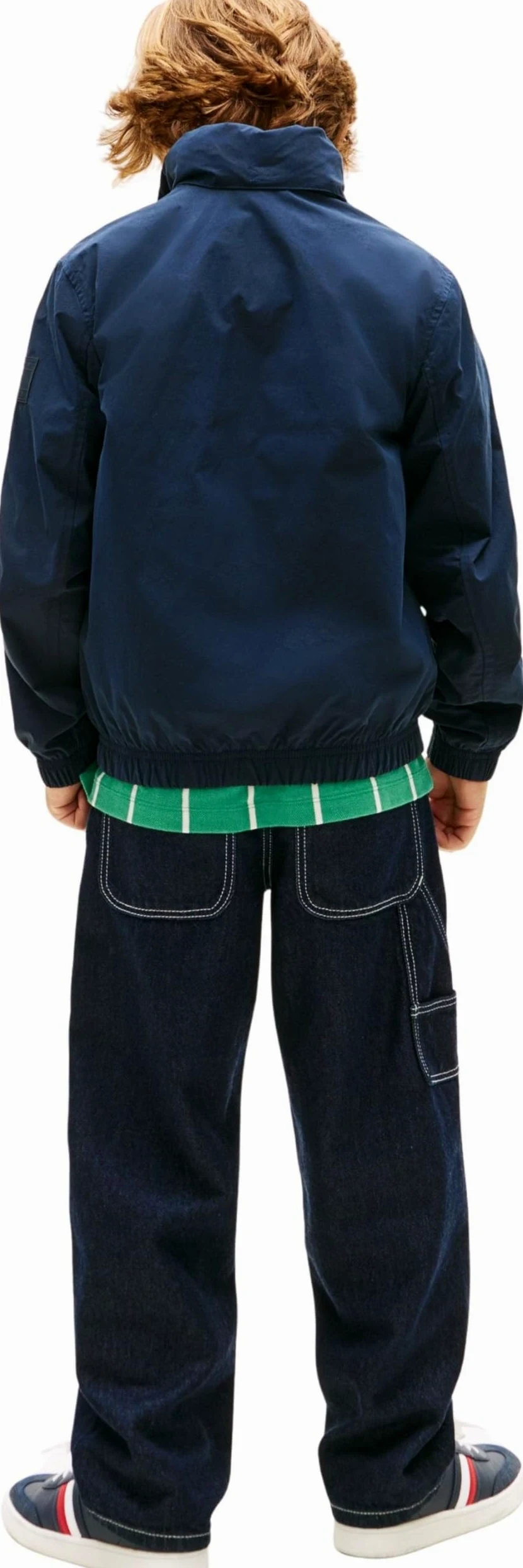 Tommy Hilfiger Kurtka chłopięca Essential KB0KB10396 Kurtki, NIEBIESKA (Dark Night Navy), 3 lata