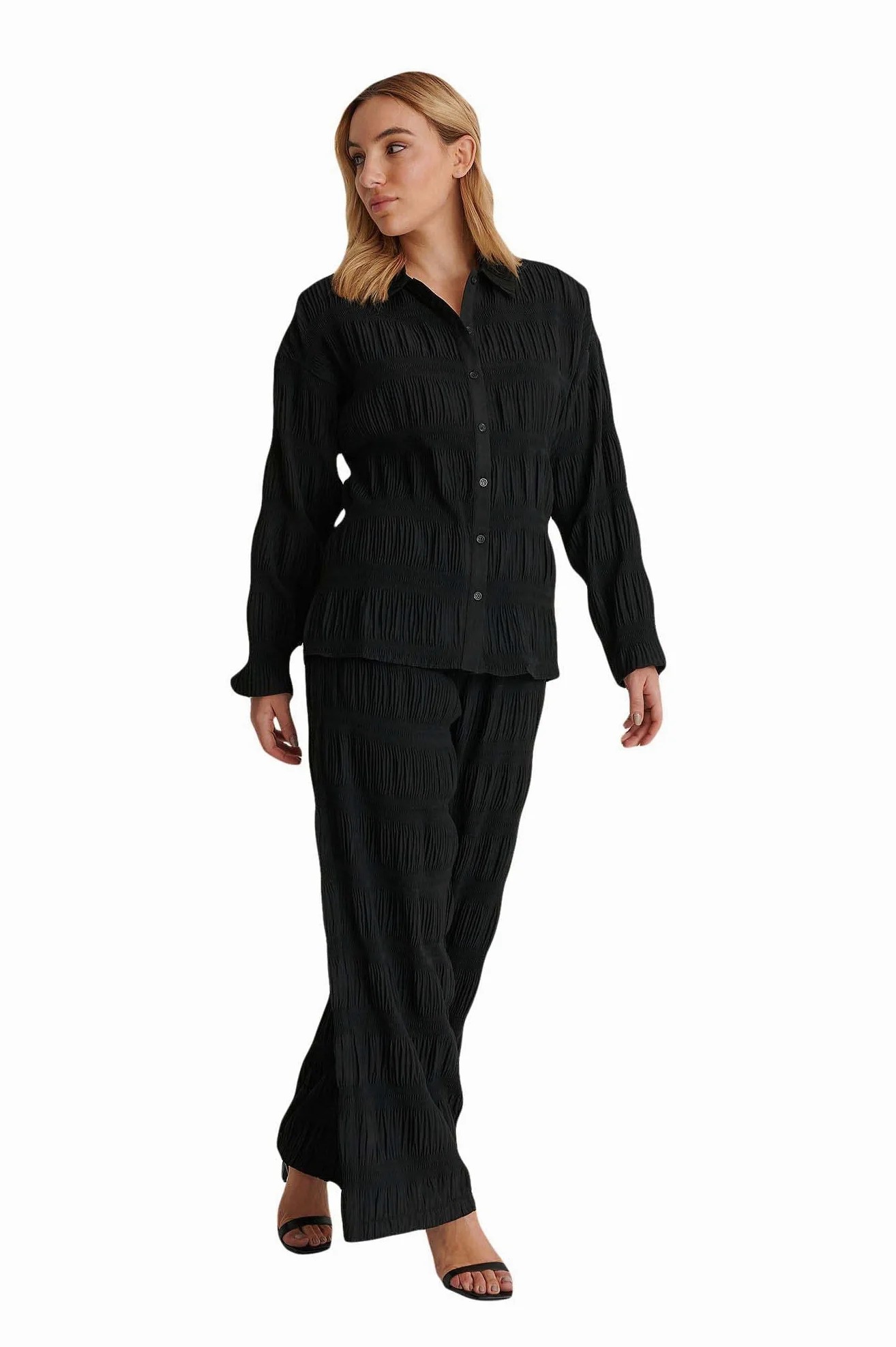 NA-KD Koszula Kobiety Light Pleated Shirt