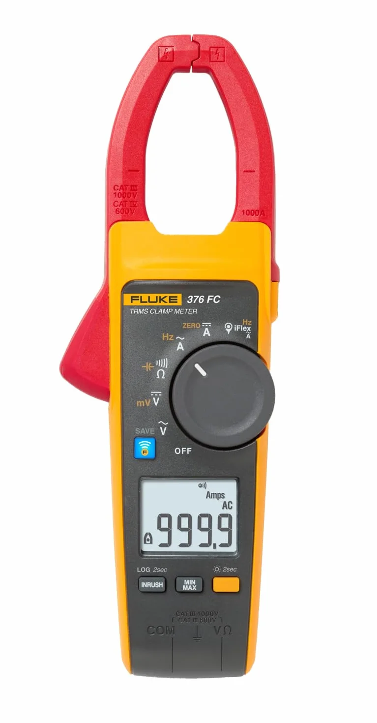 Fluke -376 FC 1000A AC/DC TRMS bezprzewodowy zacisk W/iFlex 4695861