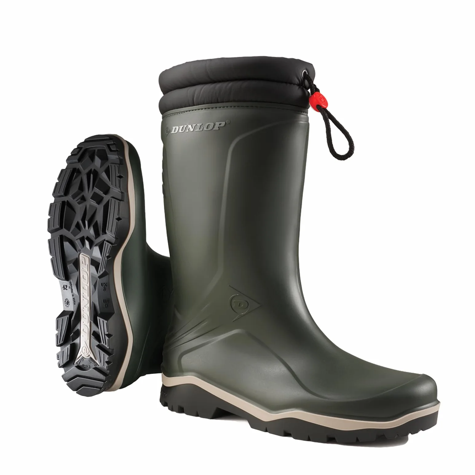 Dunlop Uniseks Blizzard Buty, Zielony, 45 EU