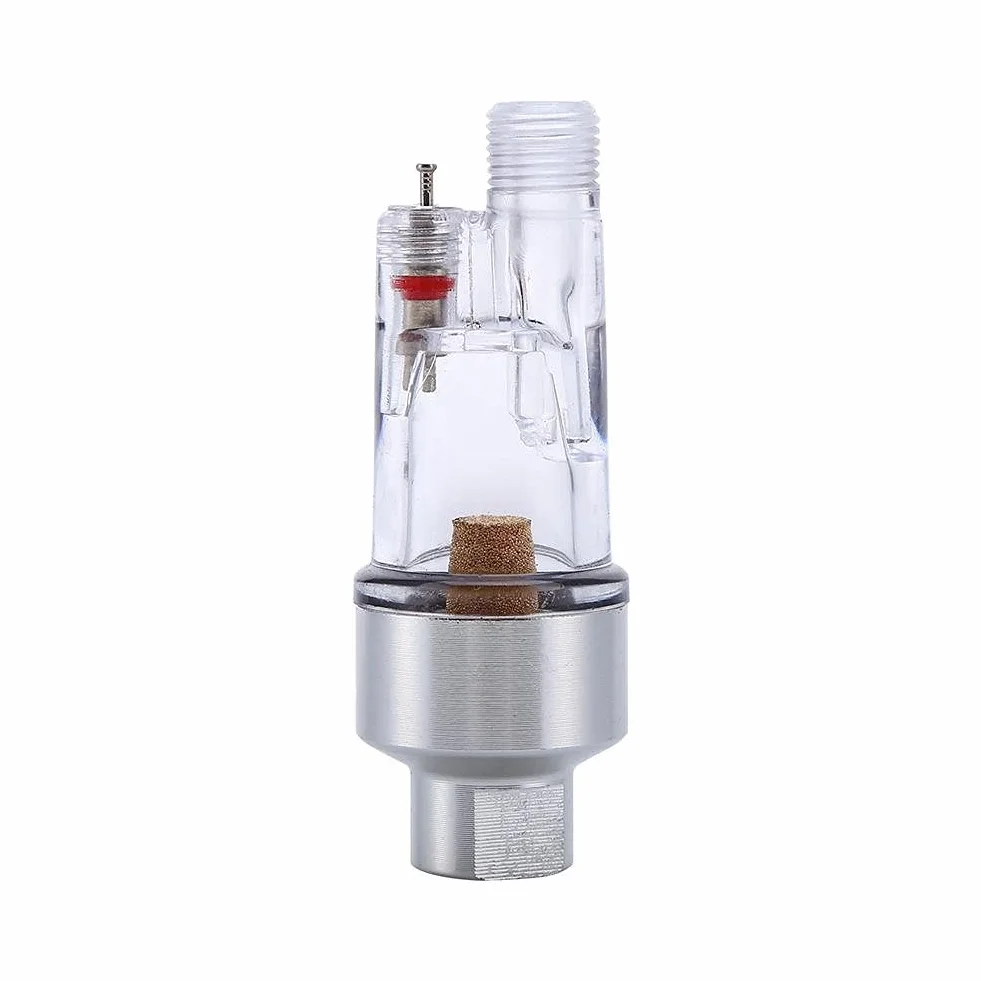 WasserAirbrush In-Line filtr powietrza, separator wody 1/8 cala, przyłącze węża wodnego, separator oleju