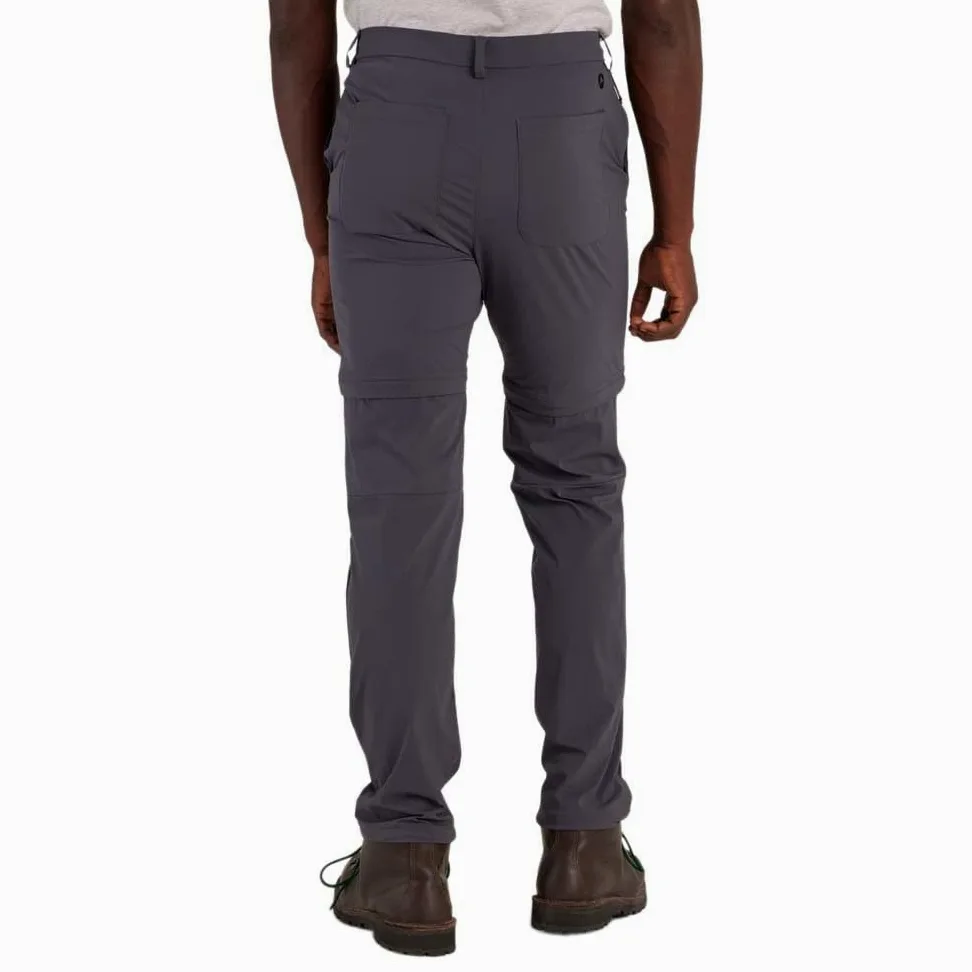 Marmot Meżczyzni Arch Rock Convertible Pant, Oddychające Spodnie Trekkingowe Zapinane na Zamek, Wodoodporne Spodnie Turystyczne, Długie Spodnie Z Odpinanymi Nogawkami, Dark Steel, 28