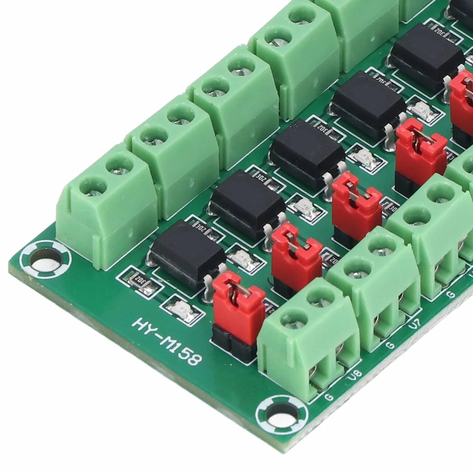 8-kanałowy Moduł Izolacyjny Transoptora Moduł Konwertera Sygnału PLC Moduł Izolatora Optoelektronicznego 3.6-30V