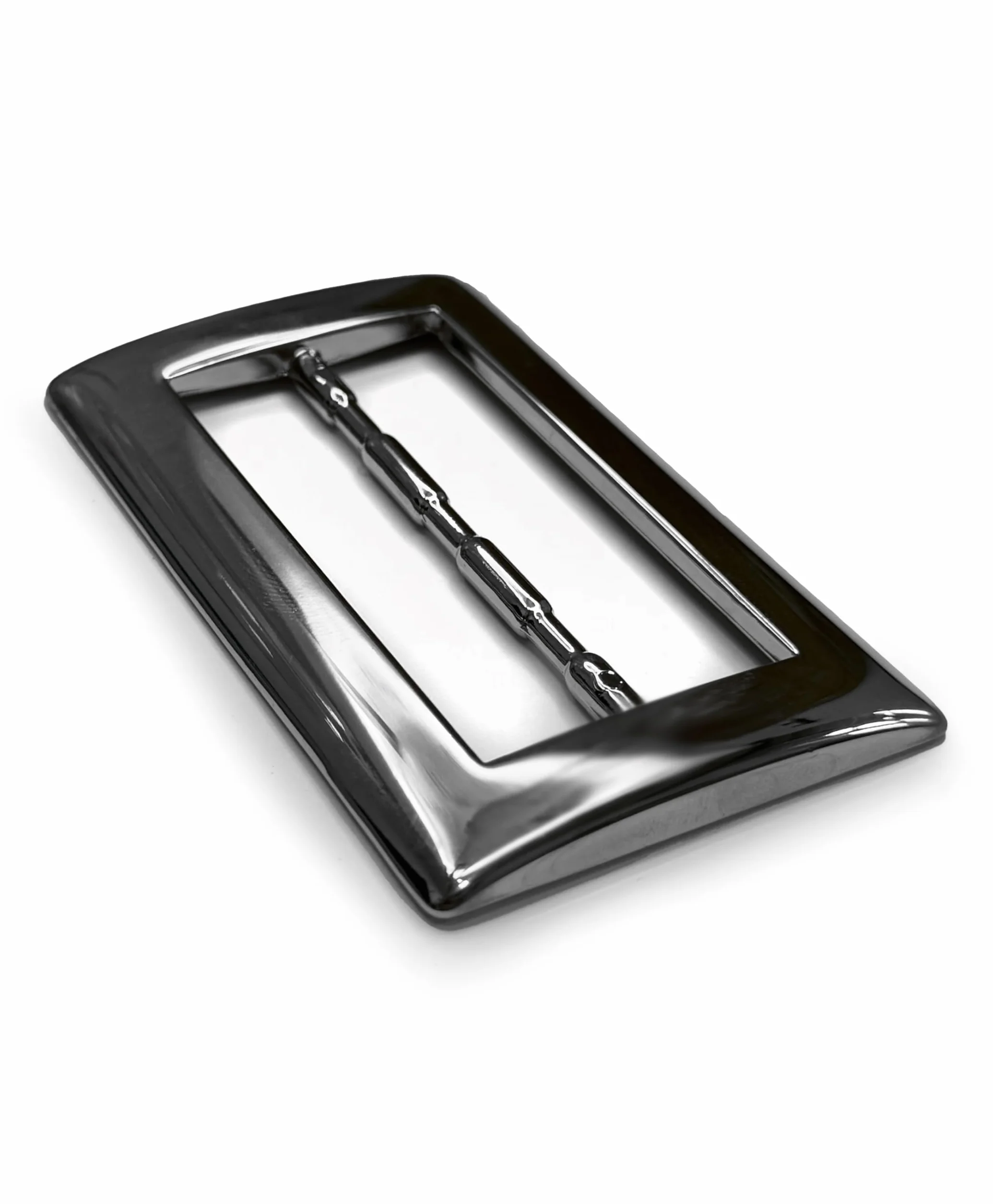 almela - Klamra do paska bez szpikulca z błyszczącym srebrnym wykończeniem o szerokości 60 mm - 6 cm | Pasek na klamry, Srebrny, 60mm