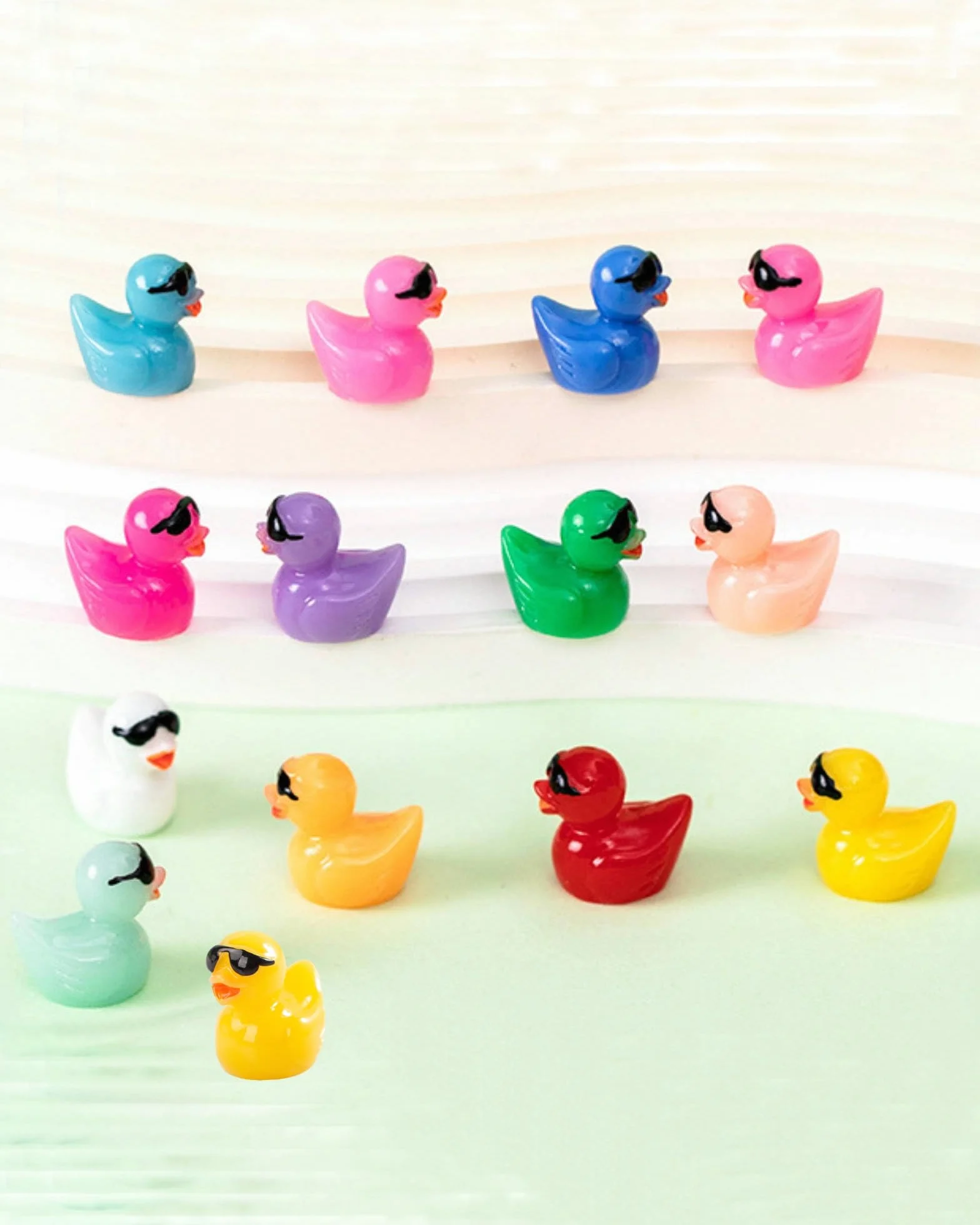 Zawieszki z motywem kaczki, kawaii, DIY, zawieszki do butów, 14 szt., 3D, kaczka, zwierzę, chodaki na przyjęcia urodzinowe, Jeden rozmiar, Tworzywo sztuczne, Bez kamieni szlachetnych
