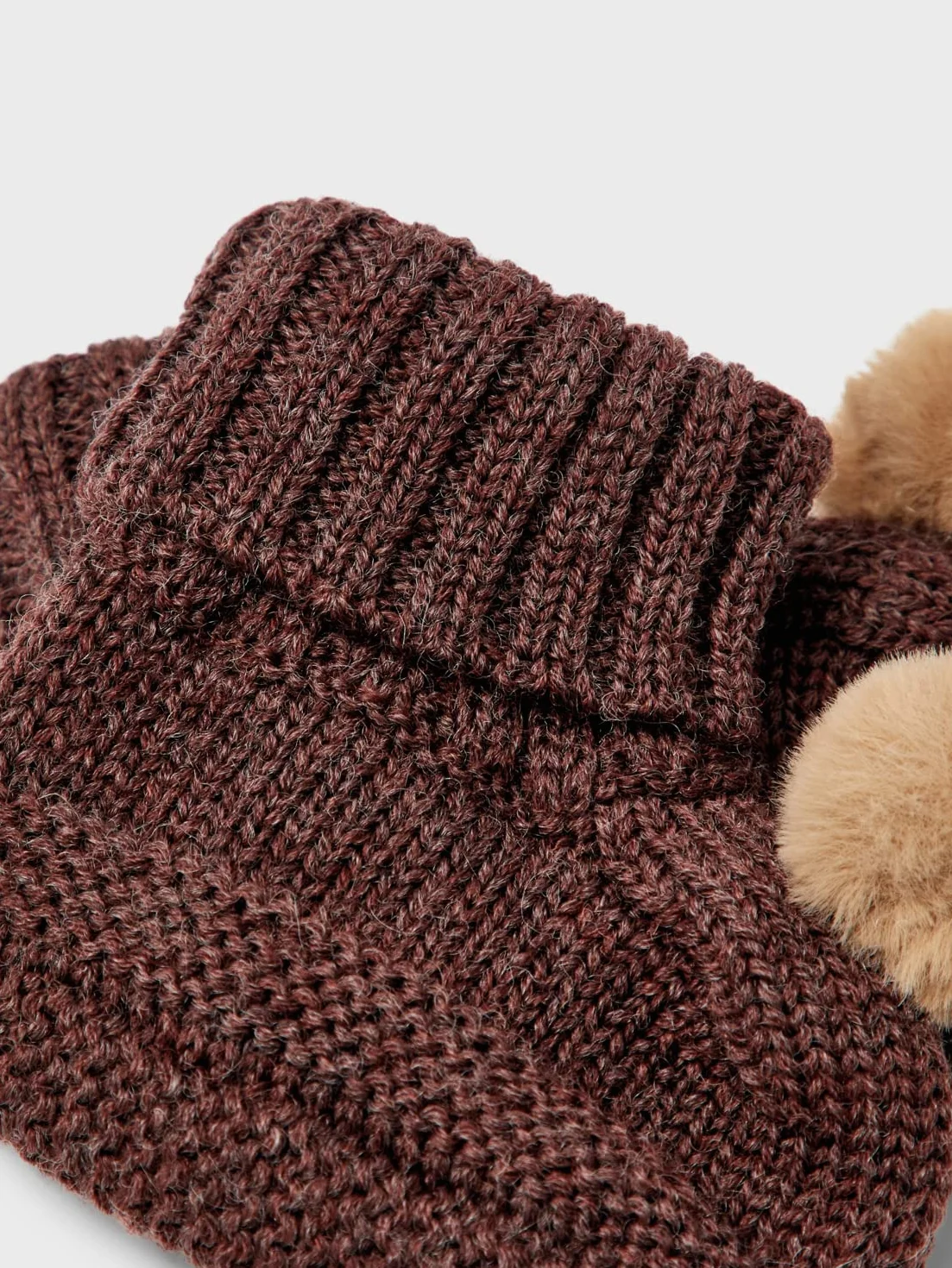 NAME IT Niemowlęta - dziewczynki Nbfwrilla Wool Knit Slippers W/Dot XxiiSkarpetki
