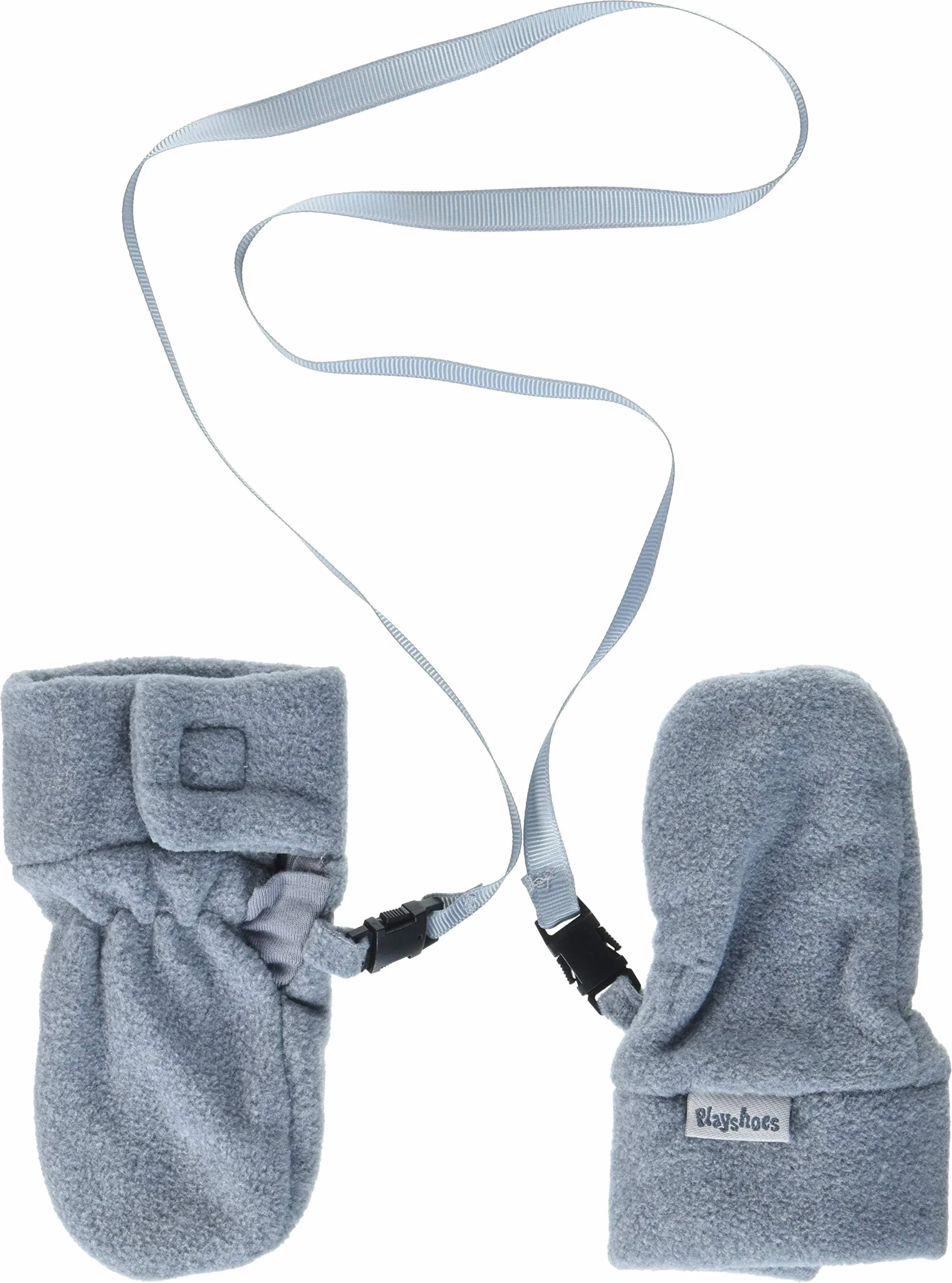 Playshoes Rękawiczki Zimowe Fleece Dzieci 6-12 Miesiące Szary