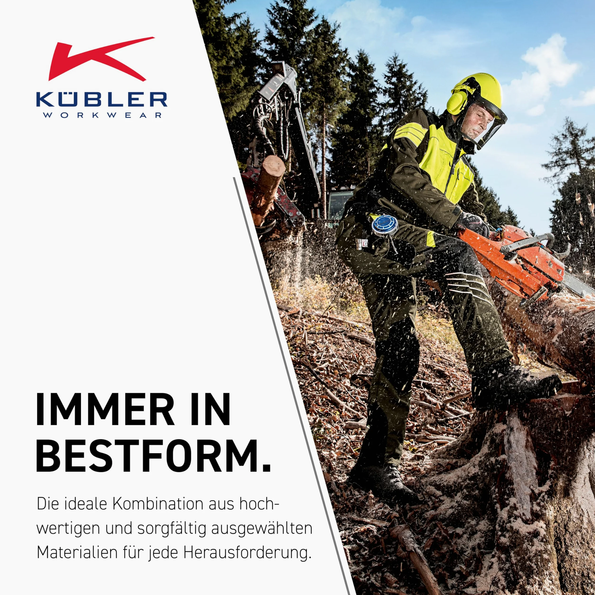 KÜBLER Workwear Kurtka Uniseks Kübler Forest Ultrashell Arbeitsjacke