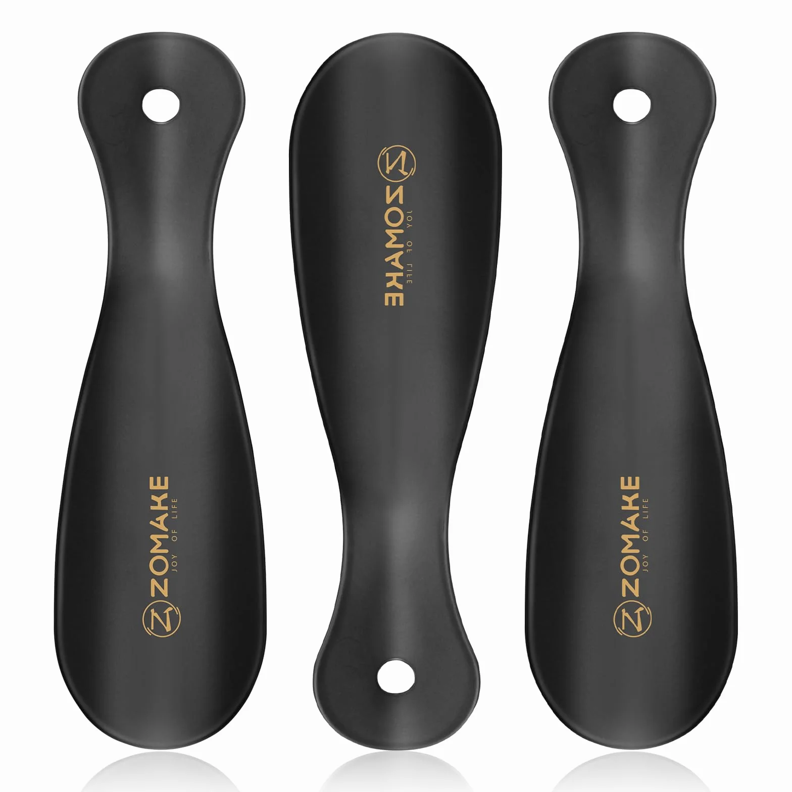 ZOMAKE Mała Łyżka do Butów Metalowa 19cm
