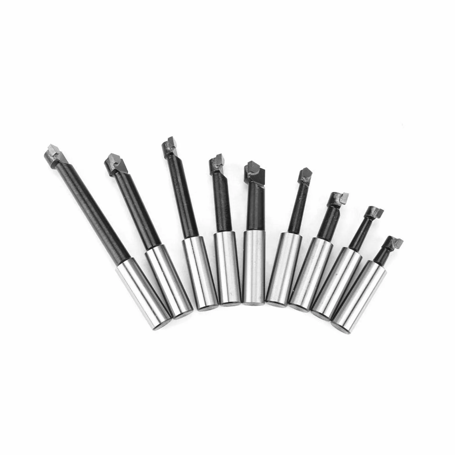 Zestaw Głowicy Wytaczarskiej z Głowicą Wytaczarską MT3-M12 F1-12 50 Mm i 9 Szt. Wytaczaków 12 Mm Nadających Się do Frezowania, Kształtowania i Wiercenia
