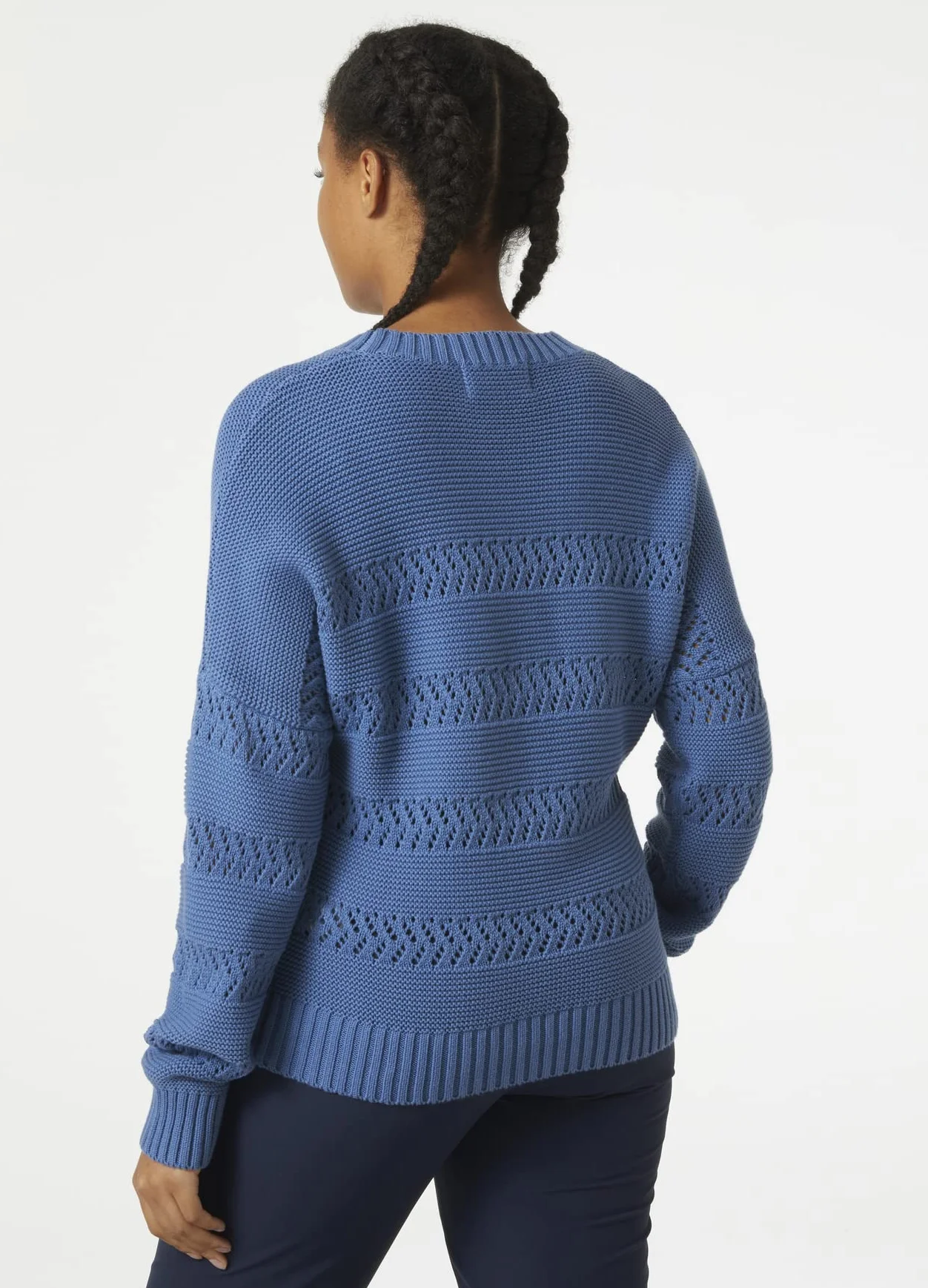 Helly Hansen Damski sweter W Pier Pointelle Azuryt M