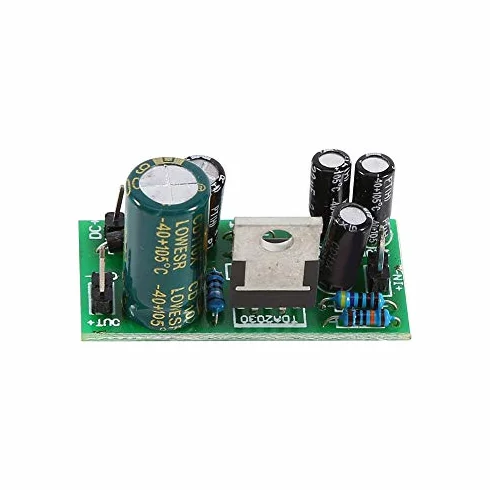 Cyfrowa płyta wzmacniacza audio pojedynczy zasilacz 18W DC 9-35V kanał mono TDA2030A płyta wzmacniacza moduł AMP